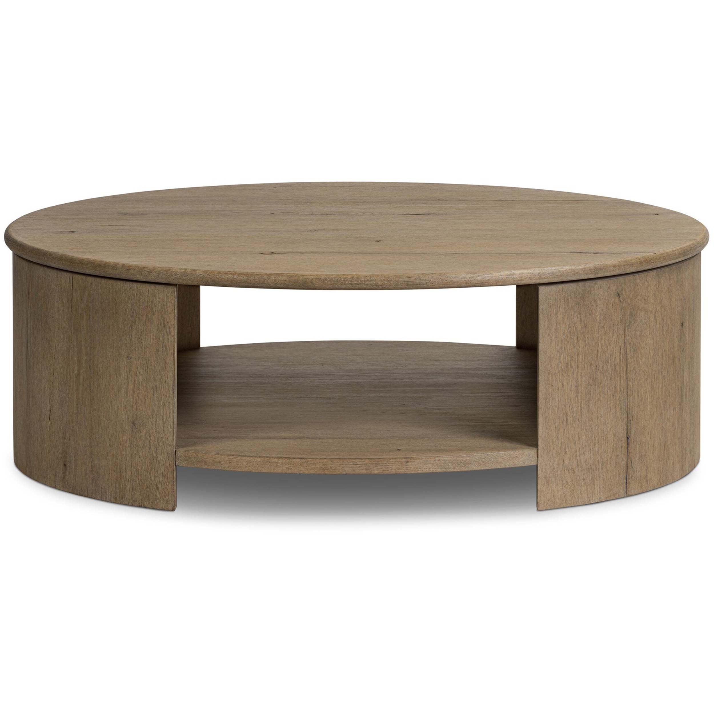 Farrow Coffee Table, Drifted Oak Veneer