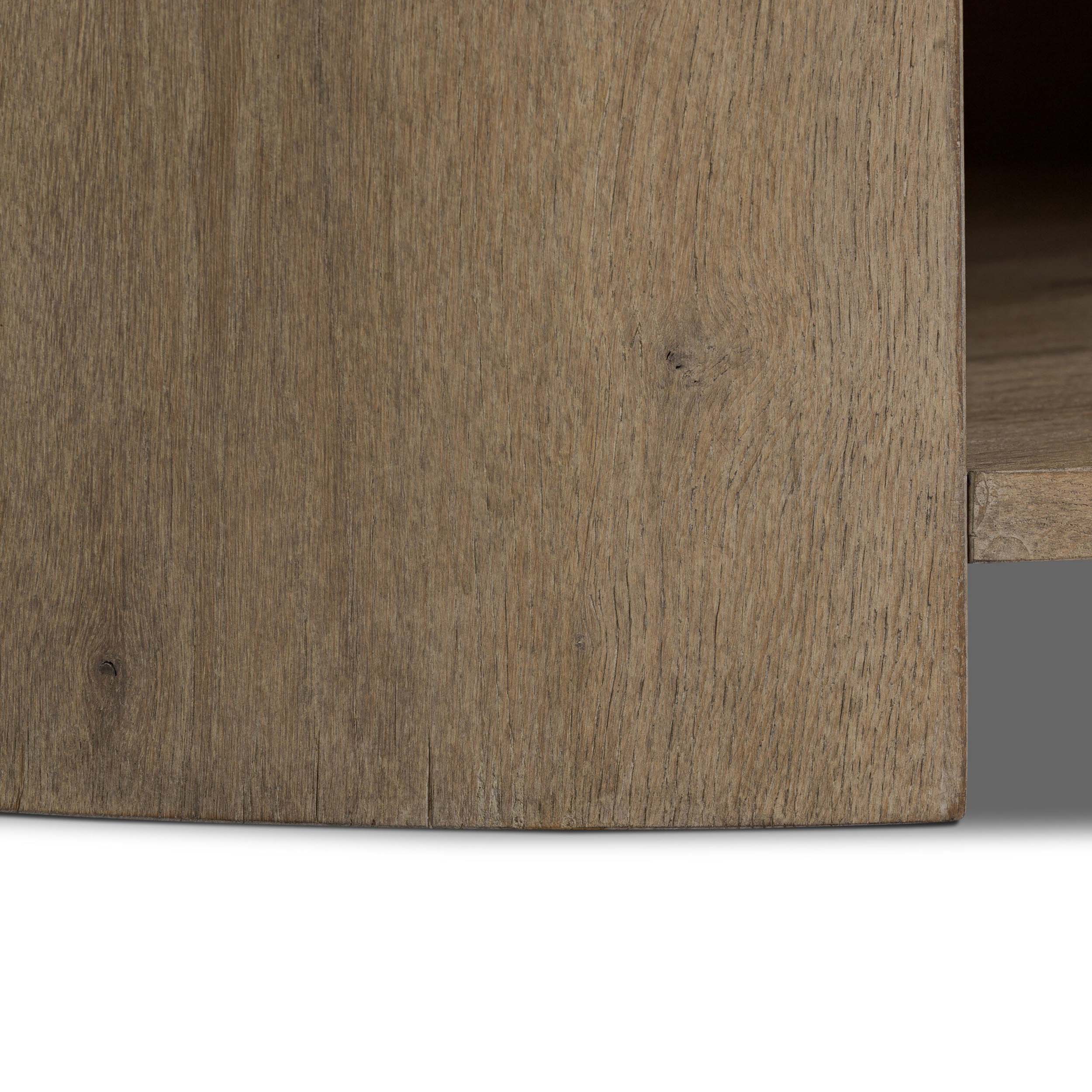 Farrow Coffee Table, Drifted Oak Veneer