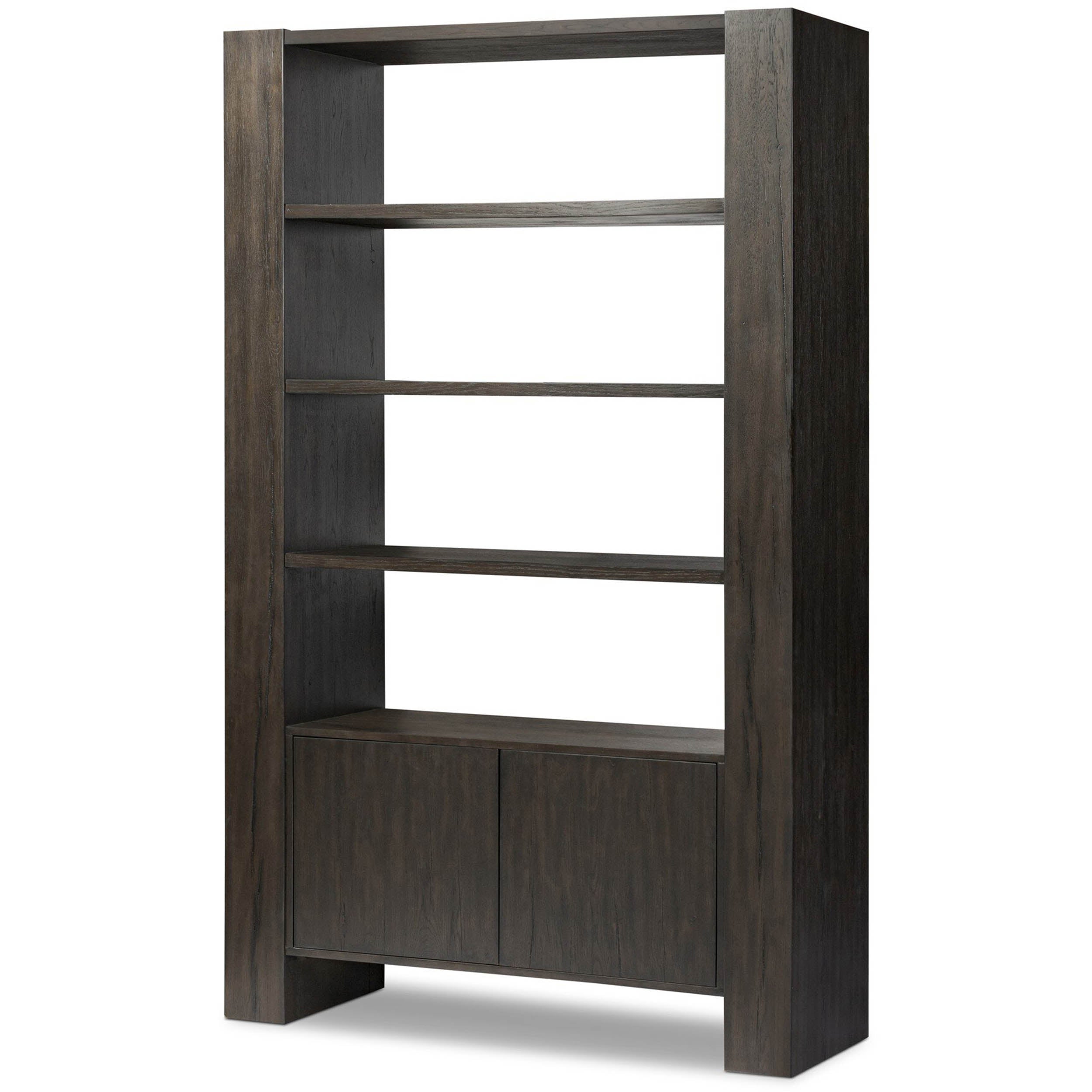 Fisher Bookcase, Smoked Black Veneer