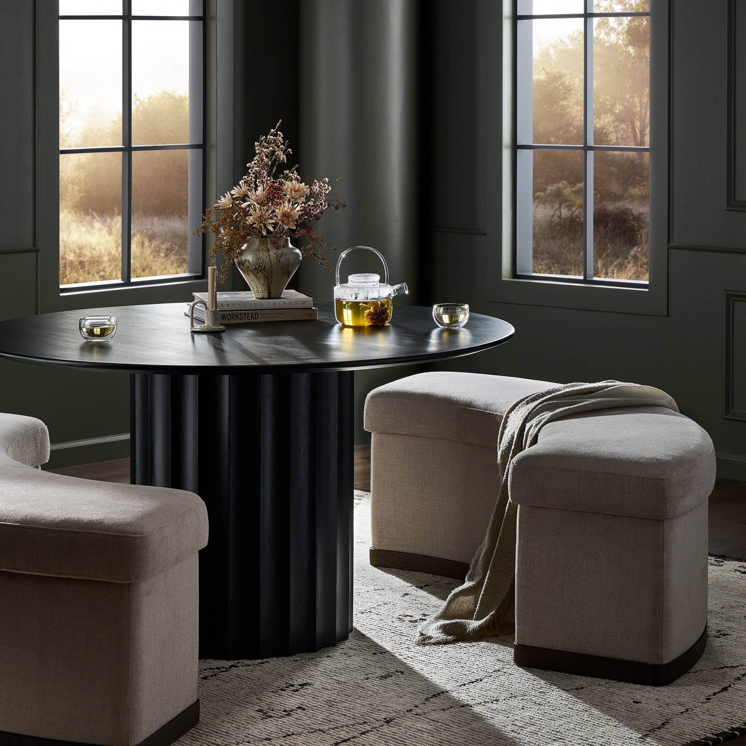 Candace Dining Bench, Harbor Sand
