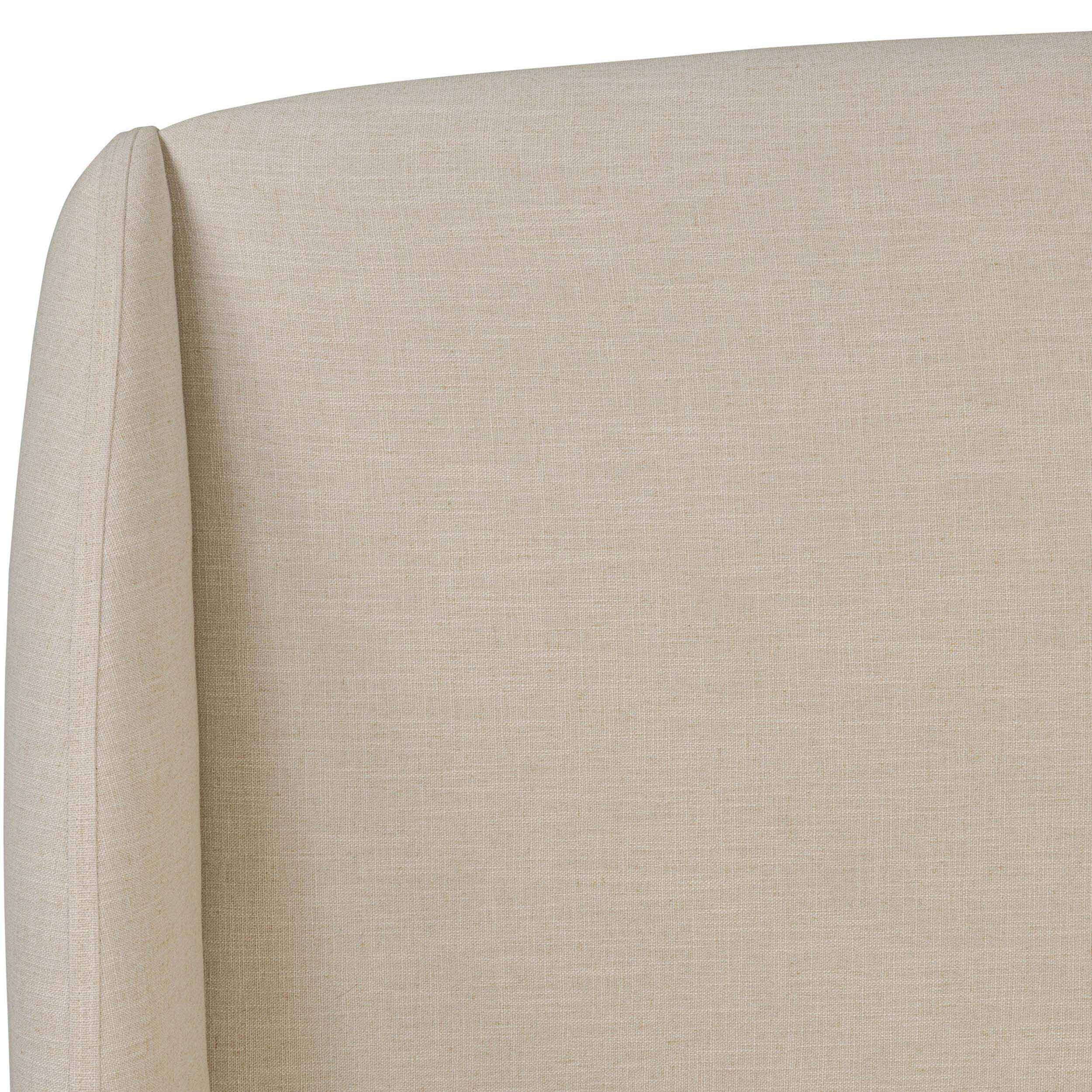 Maeve Bed, Cambric Ivory, Upholstered Bed