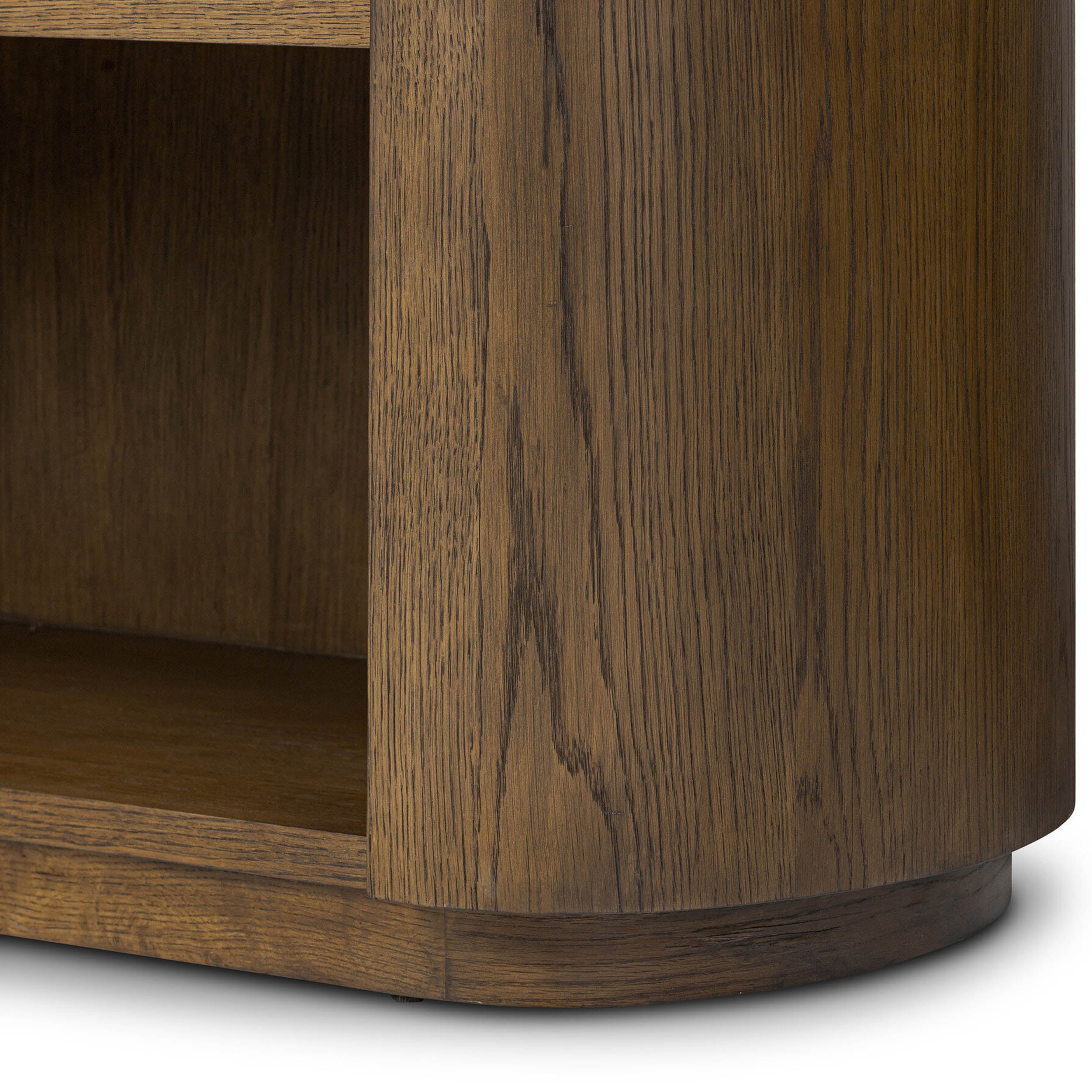 Pilar Bookcase, Almond Oak