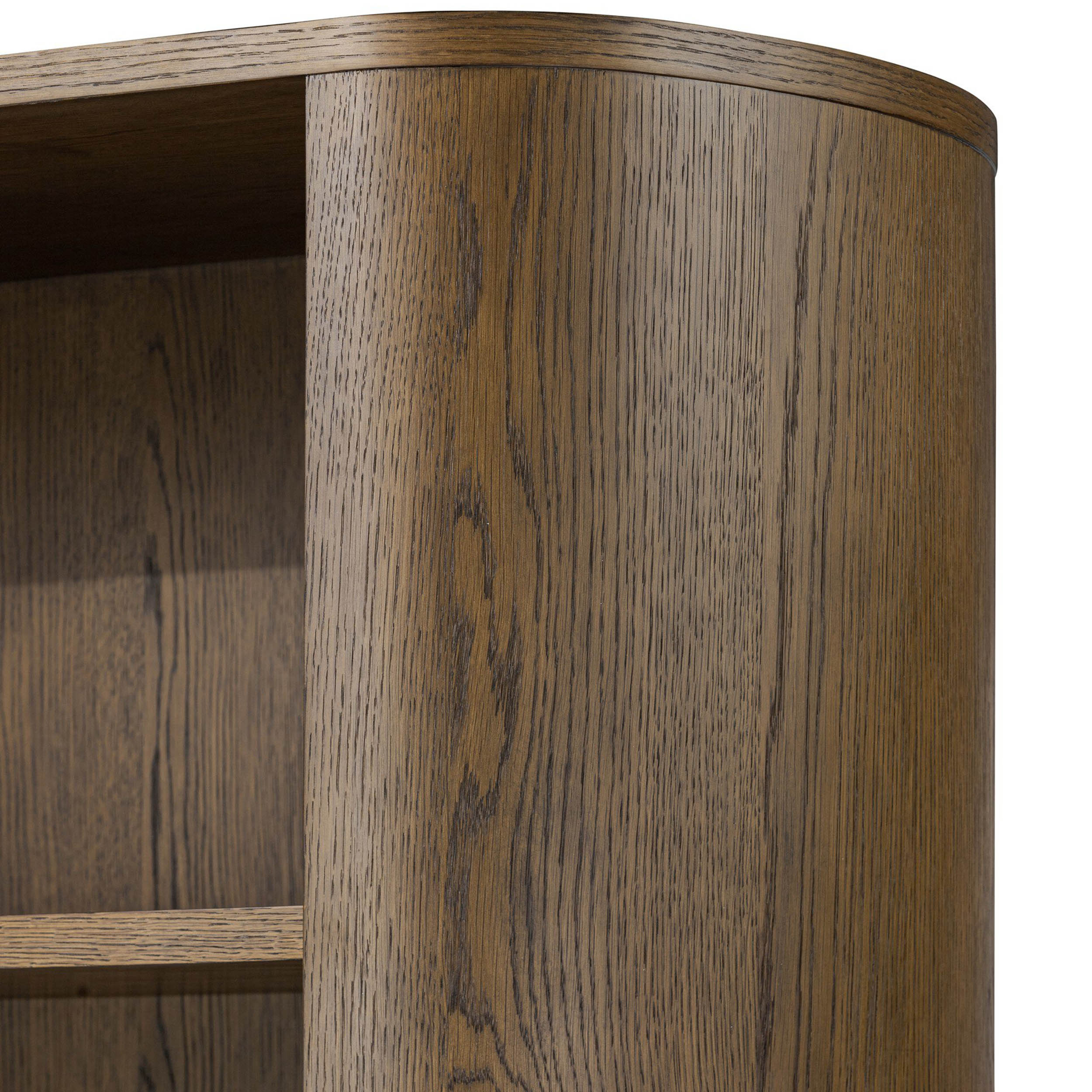 Pilar Bookcase, Almond Oak