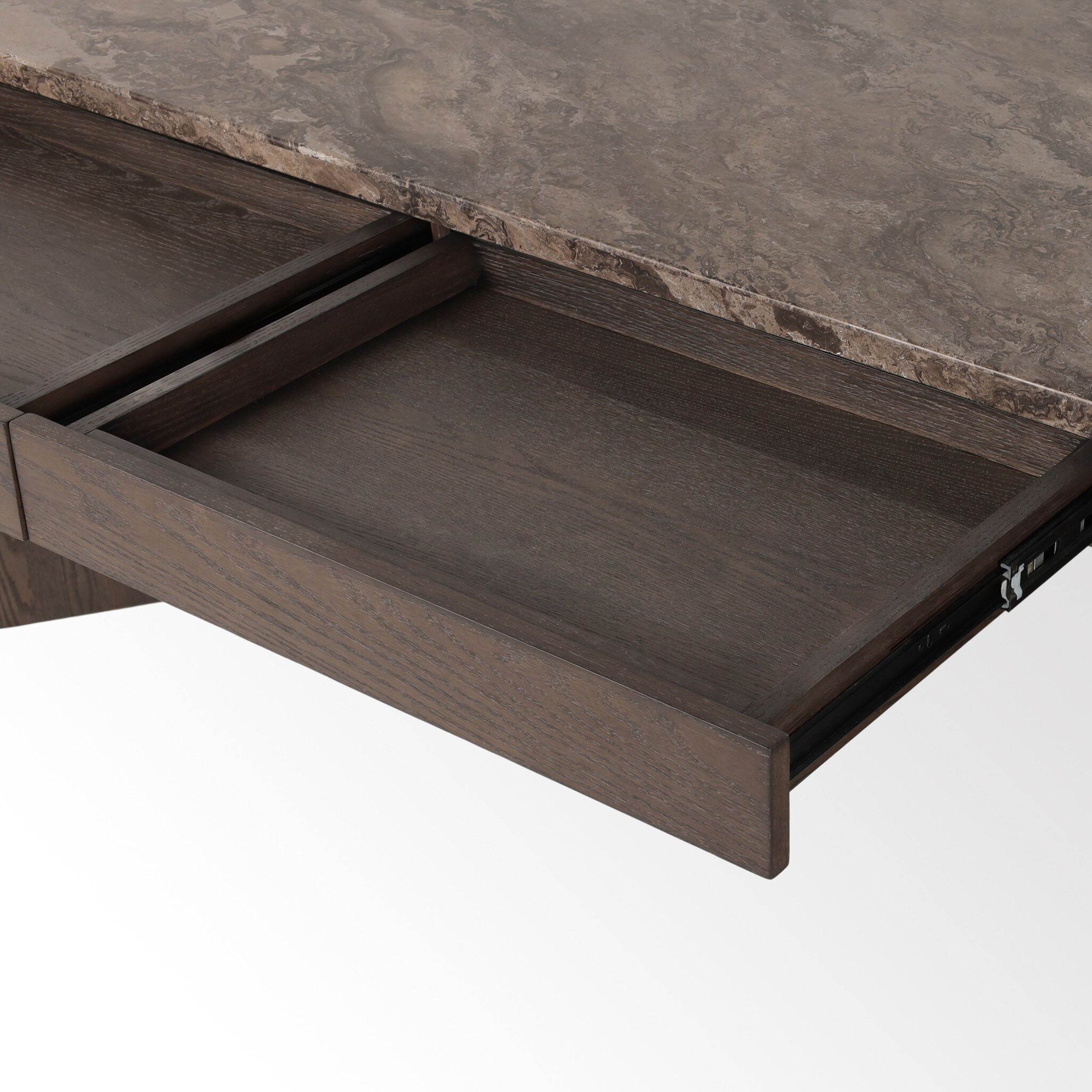 Lawson Desk, Brown Oak Veneer