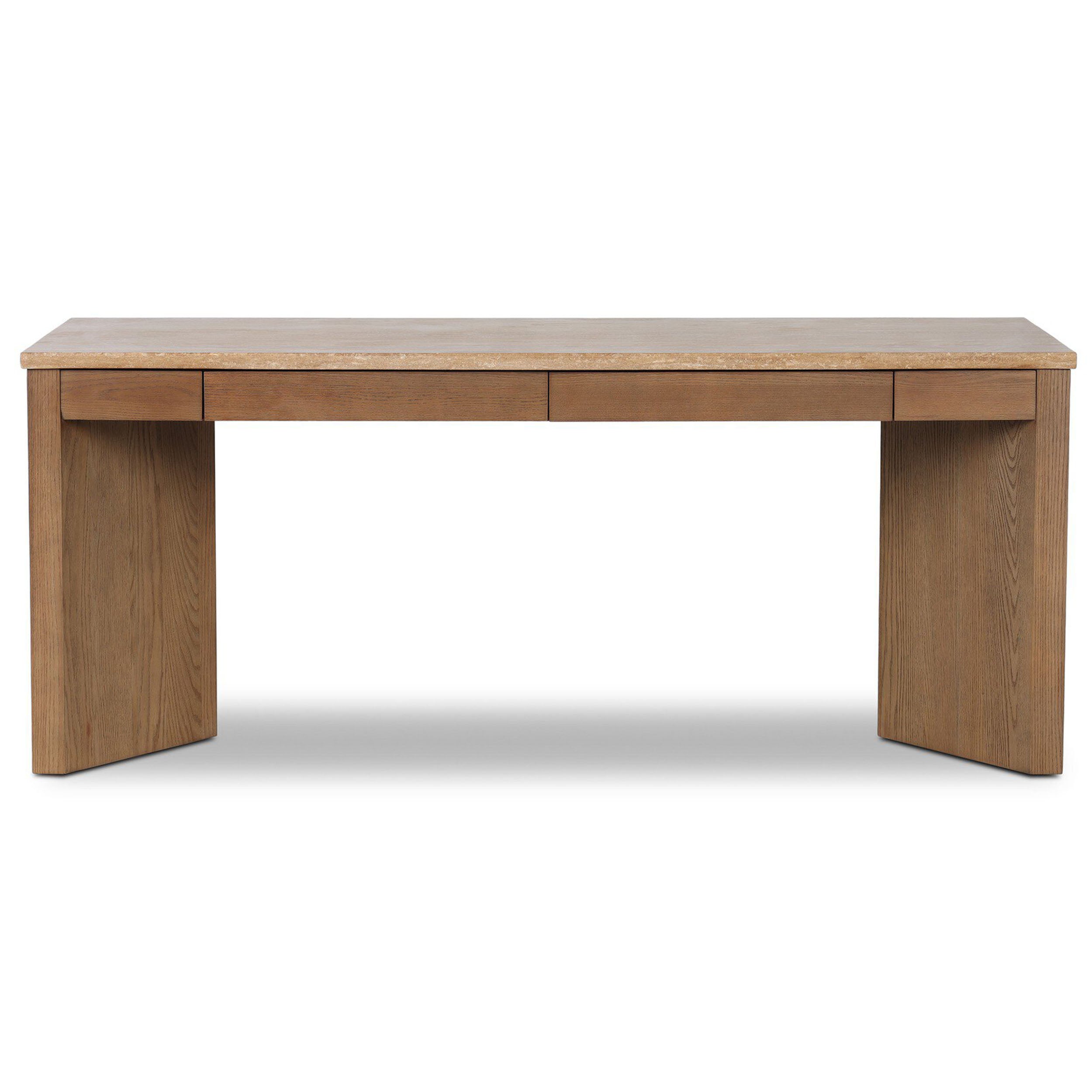 Lawson Desk, Amber Oak Thin Veneer