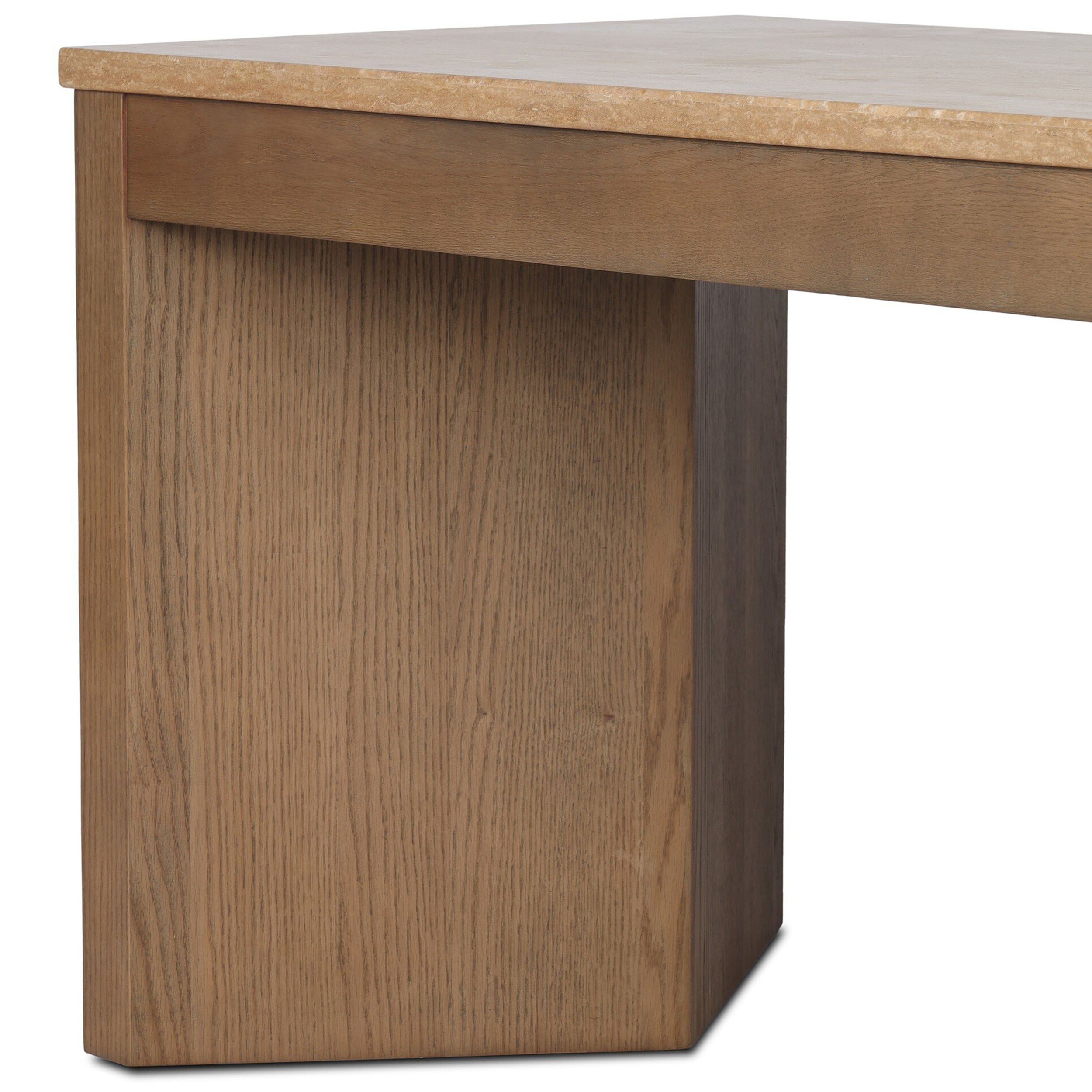 Lawson Desk, Amber Oak Thin Veneer
