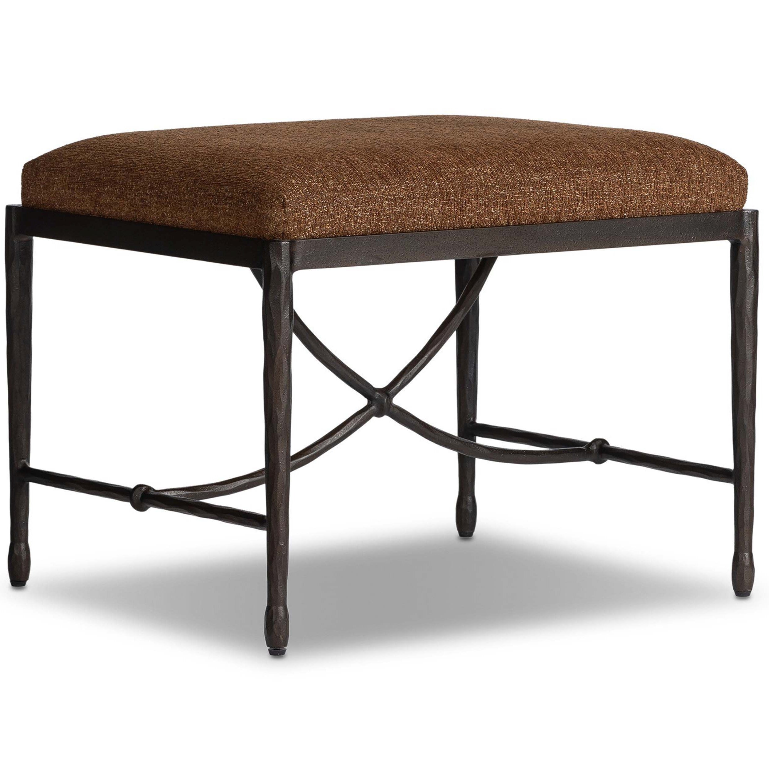Jade Accent Stool, Crypton Wayfarer Sienna