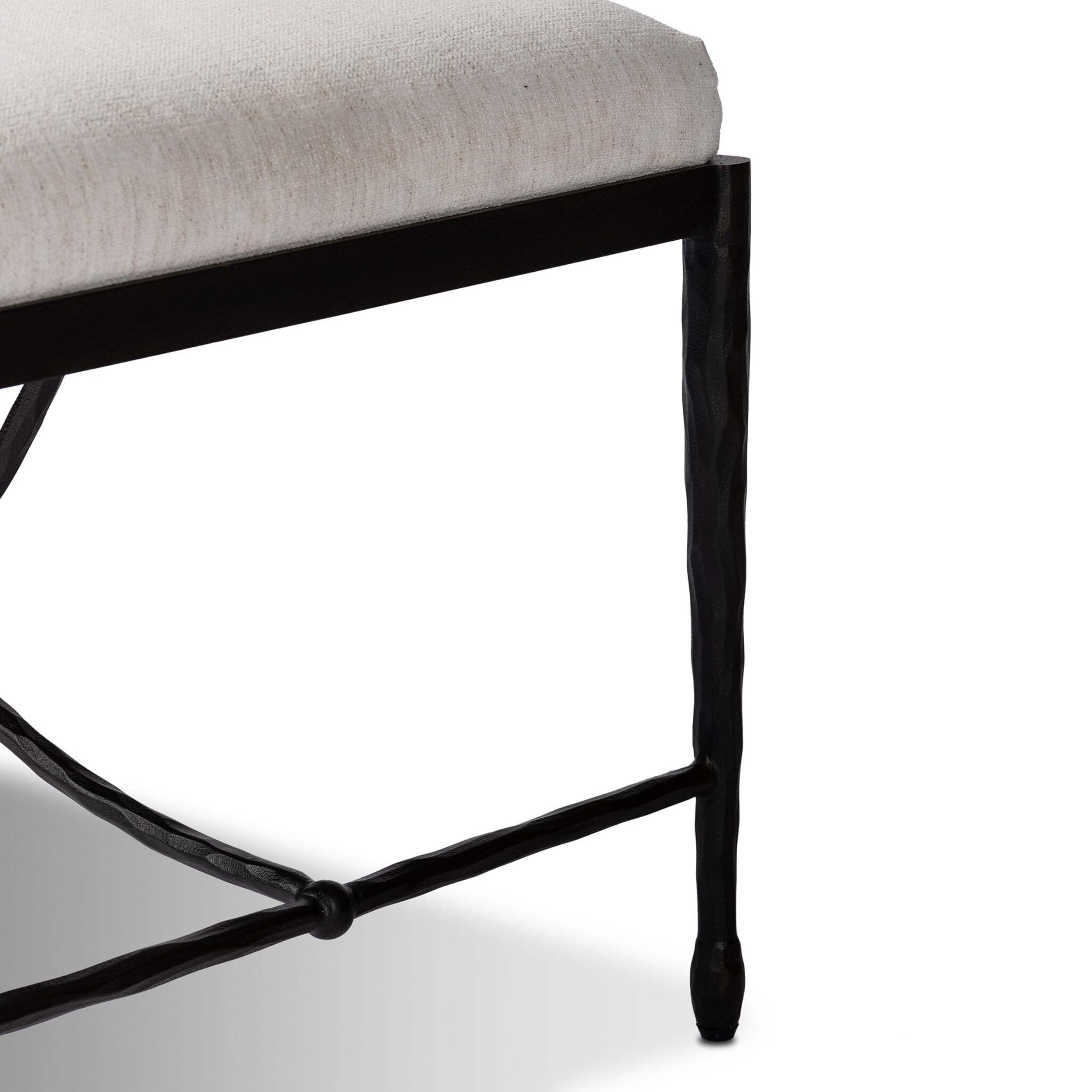 Jade Accent Stool, Crypton Nomad Snow