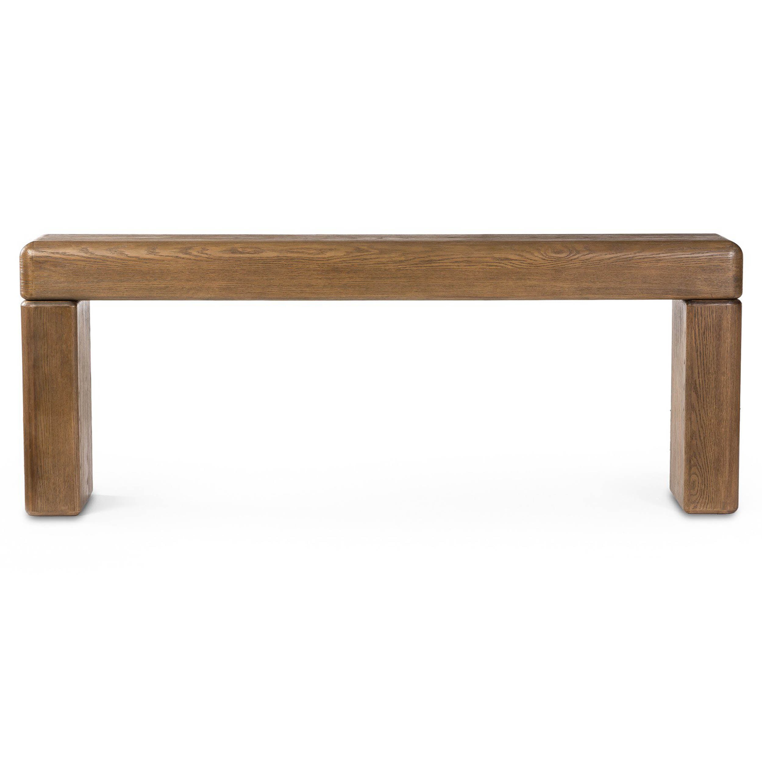 Eva Console Table, Drifted Oak Veneer