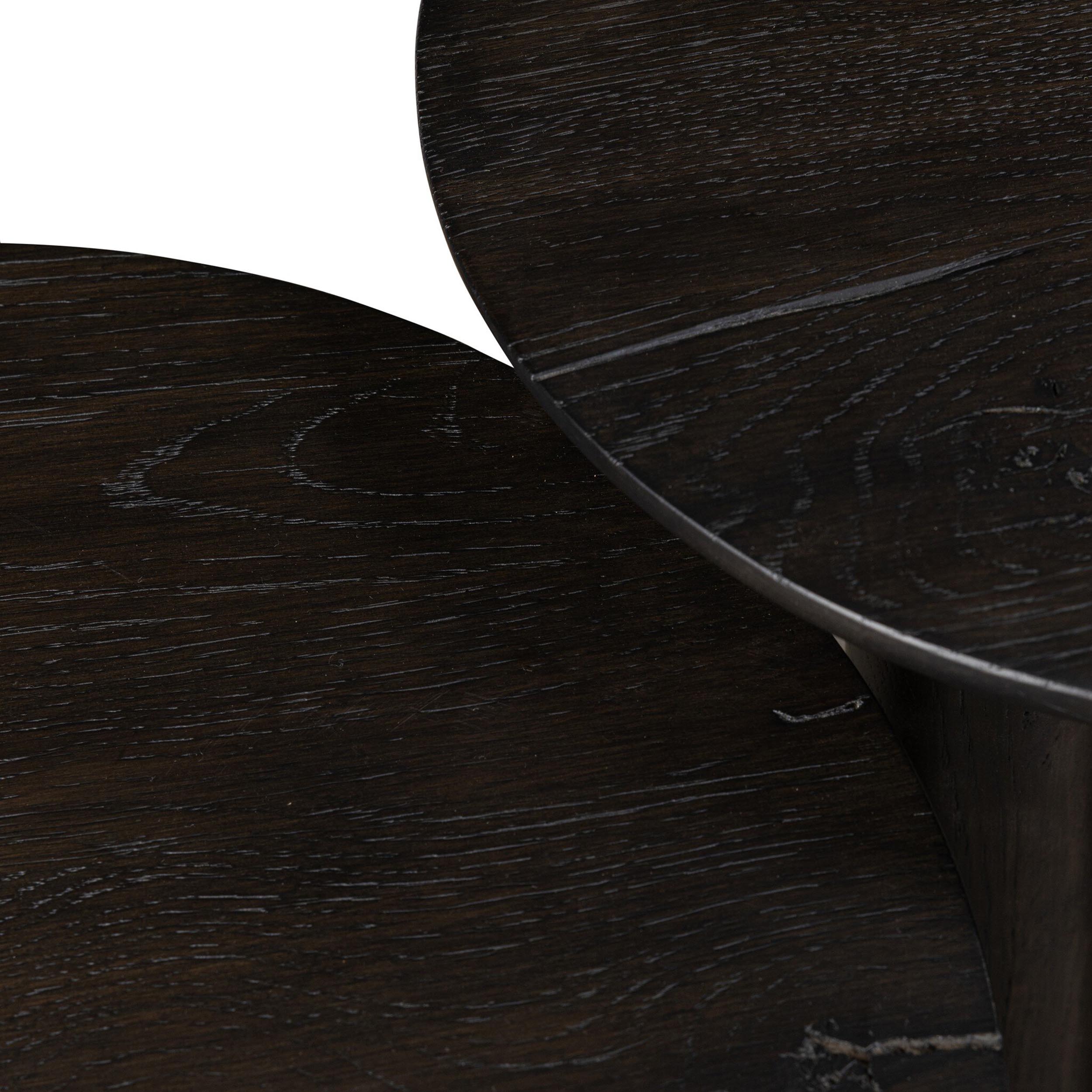 Cooper Nesting End Tables, Smoked Black