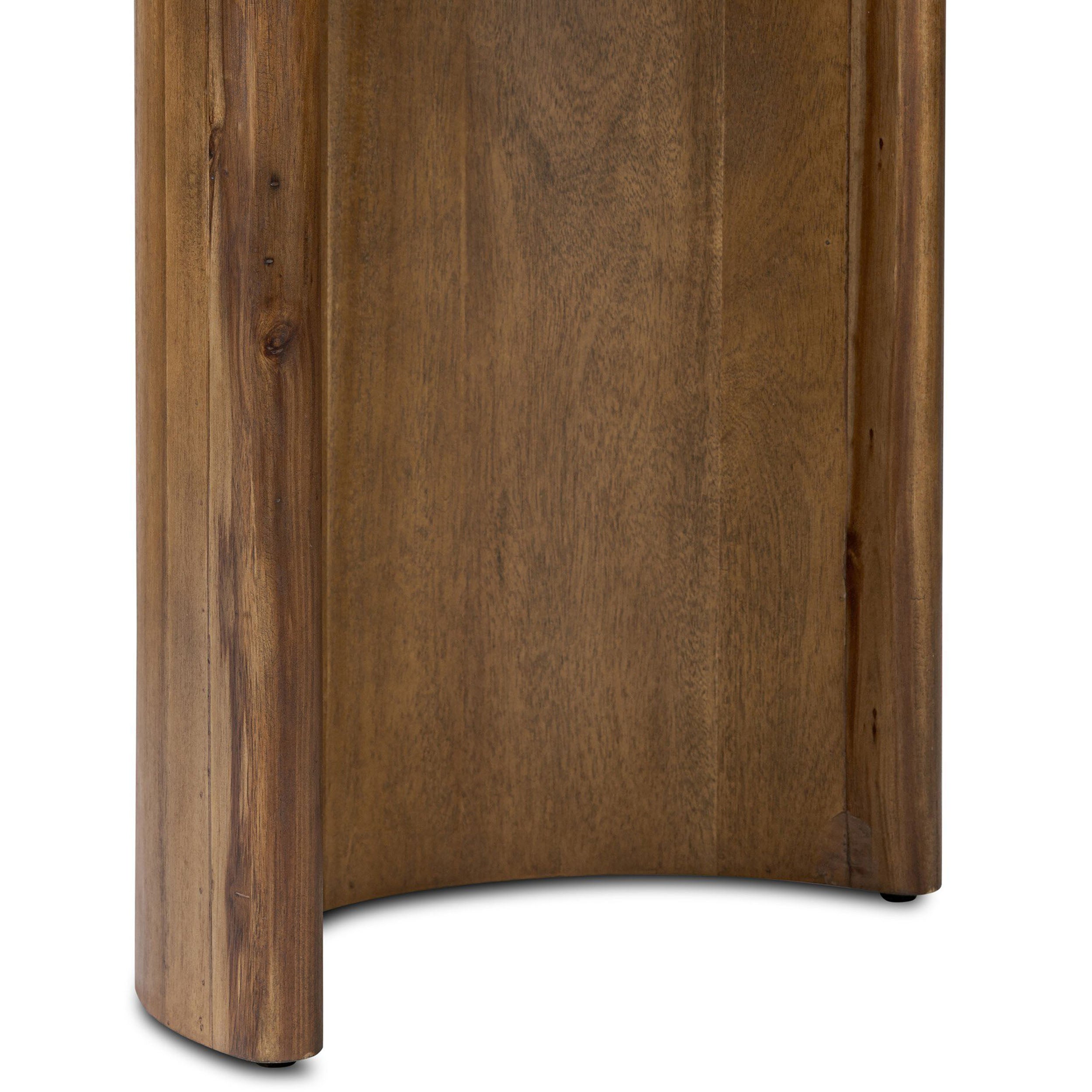 Paden Desk, Seasoned Brown Acacia