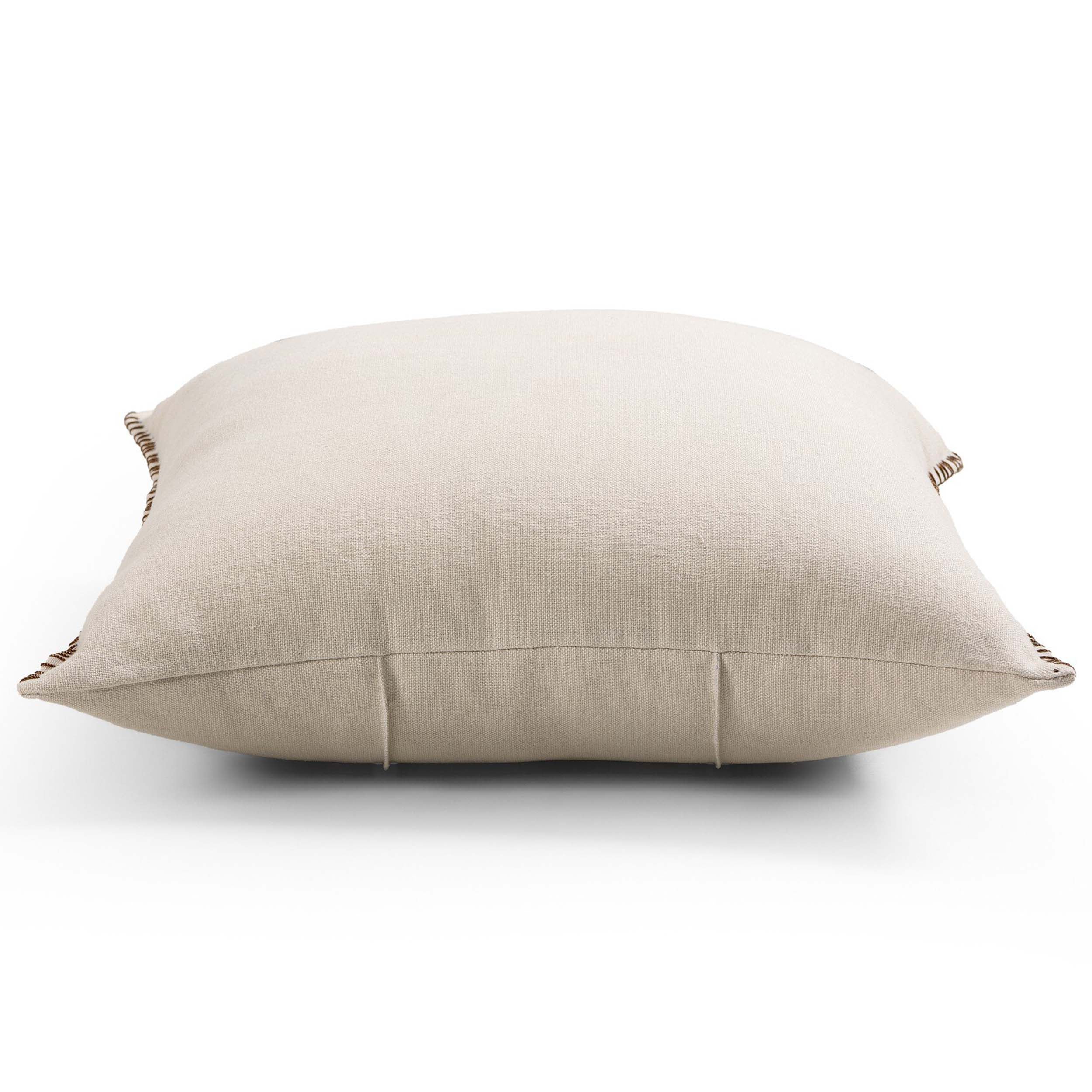 Calvin Outdoor Pillow, Bombay Flax