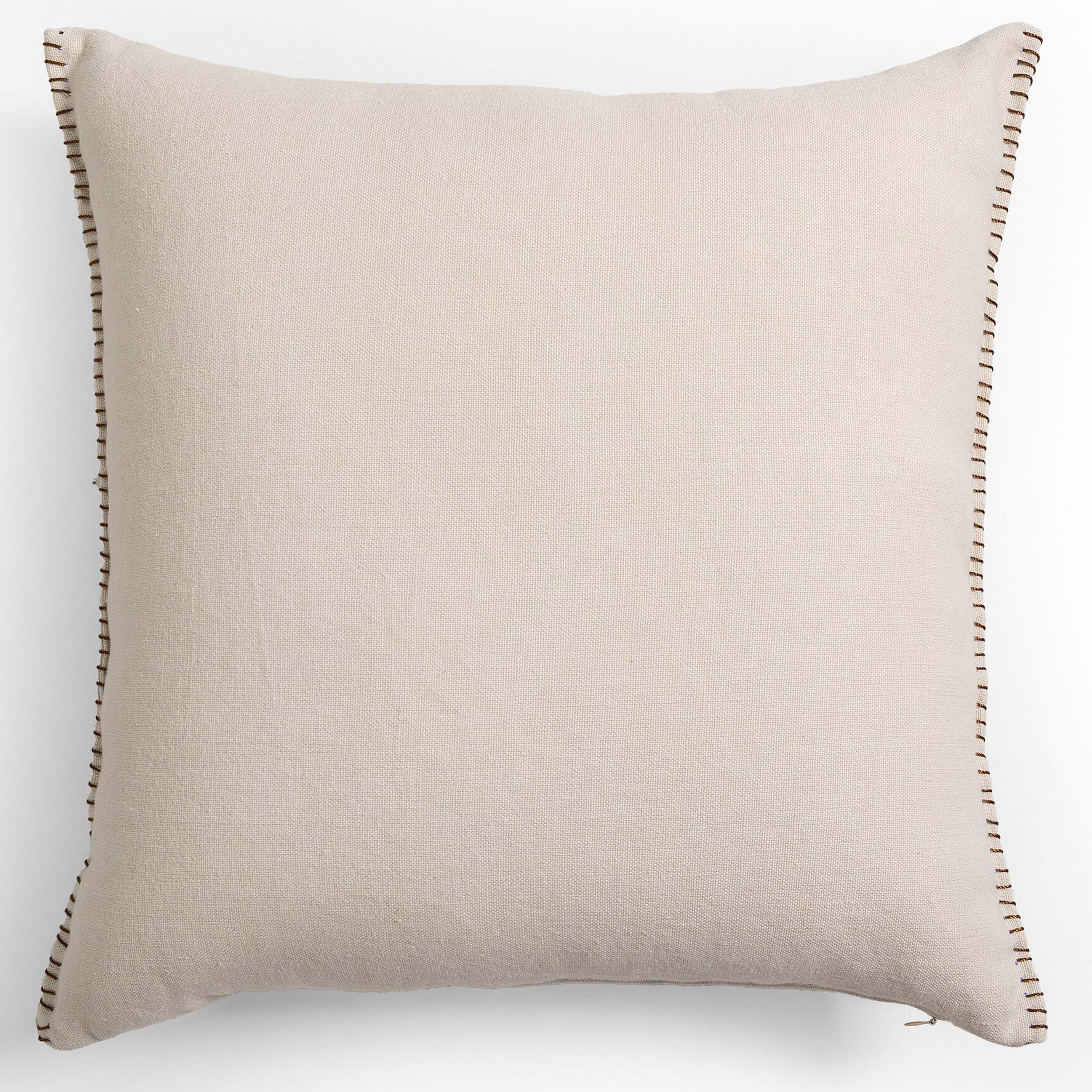 Calvin Outdoor Pillow, Bombay Flax