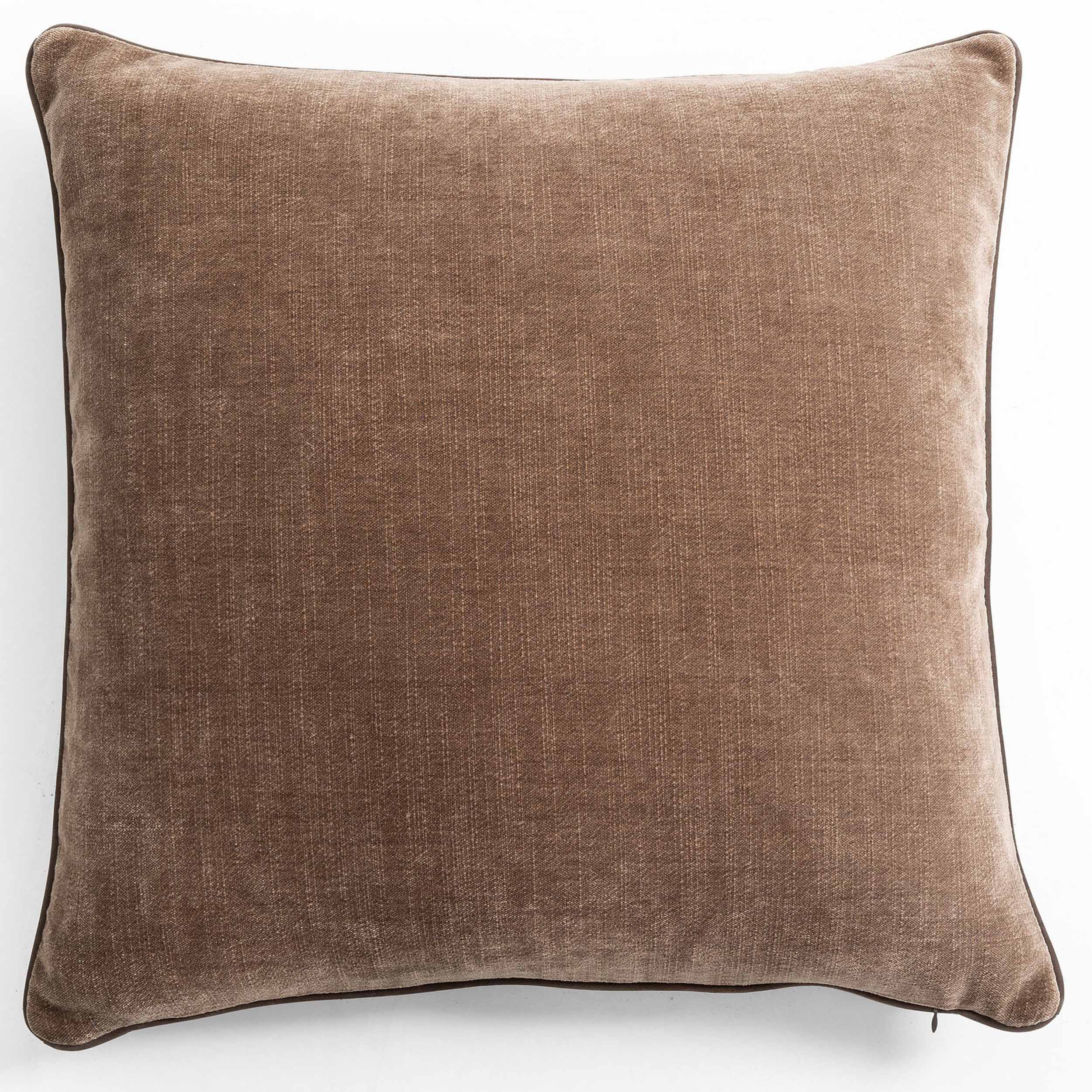 Olsen Pillow, Nubuck Cigar, Cover + Insert