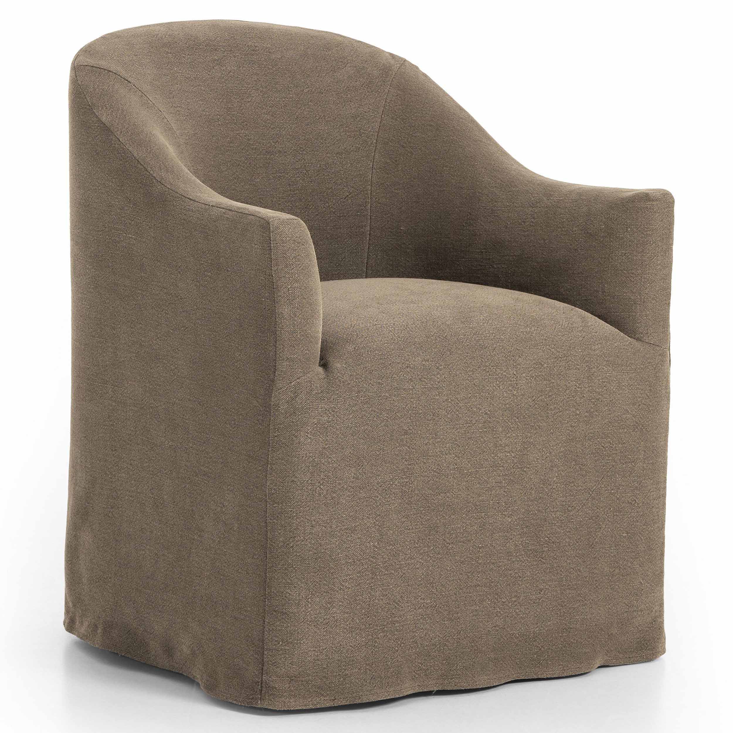 Cove Dining Chair With Casters, Broadway Coffee