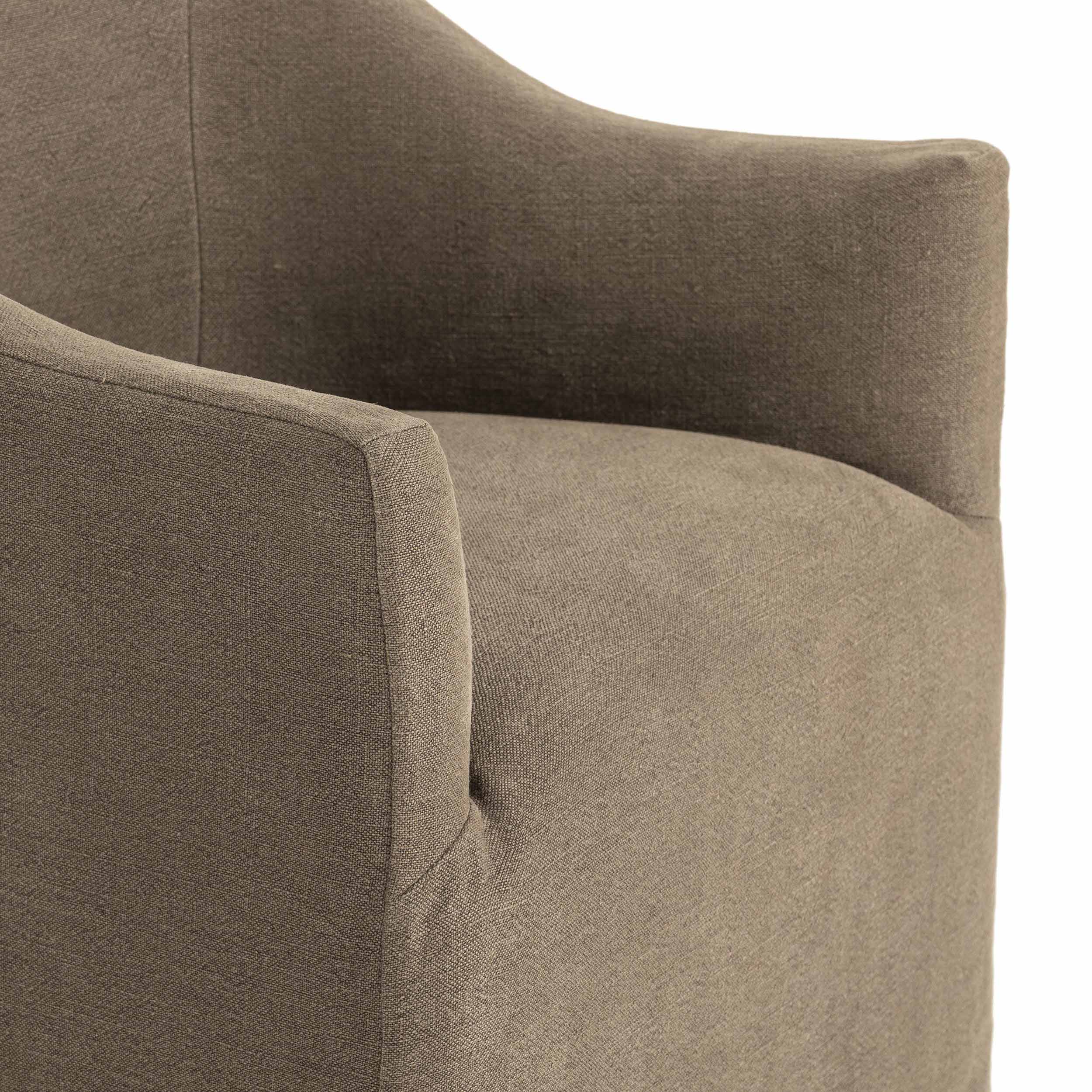 Cove Dining Chair With Casters, Broadway Coffee
