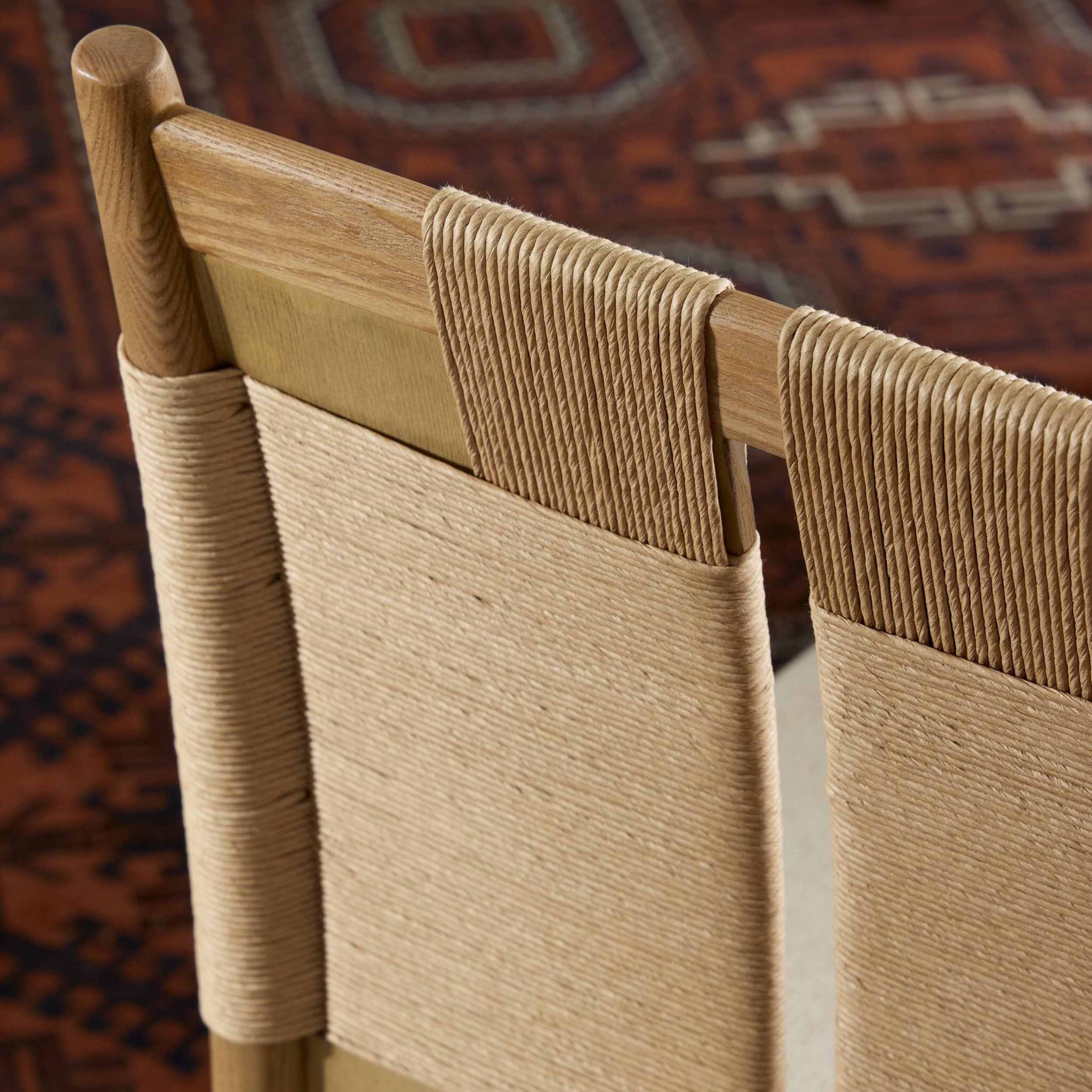 Harlee Dining Chair, Antwerp Natural, Amber Ash