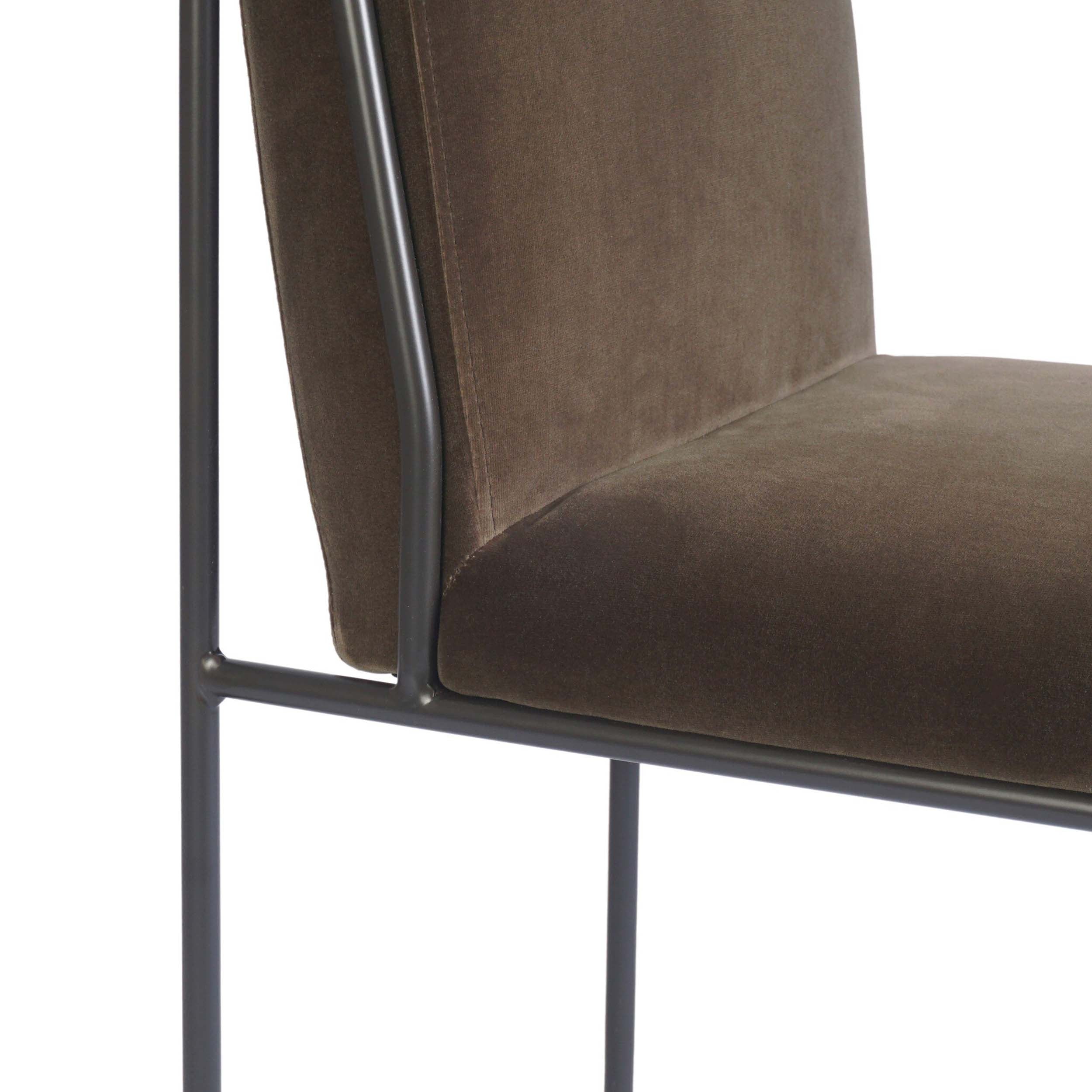 Decker Dining Chair, Surrey Mink, Set of 2