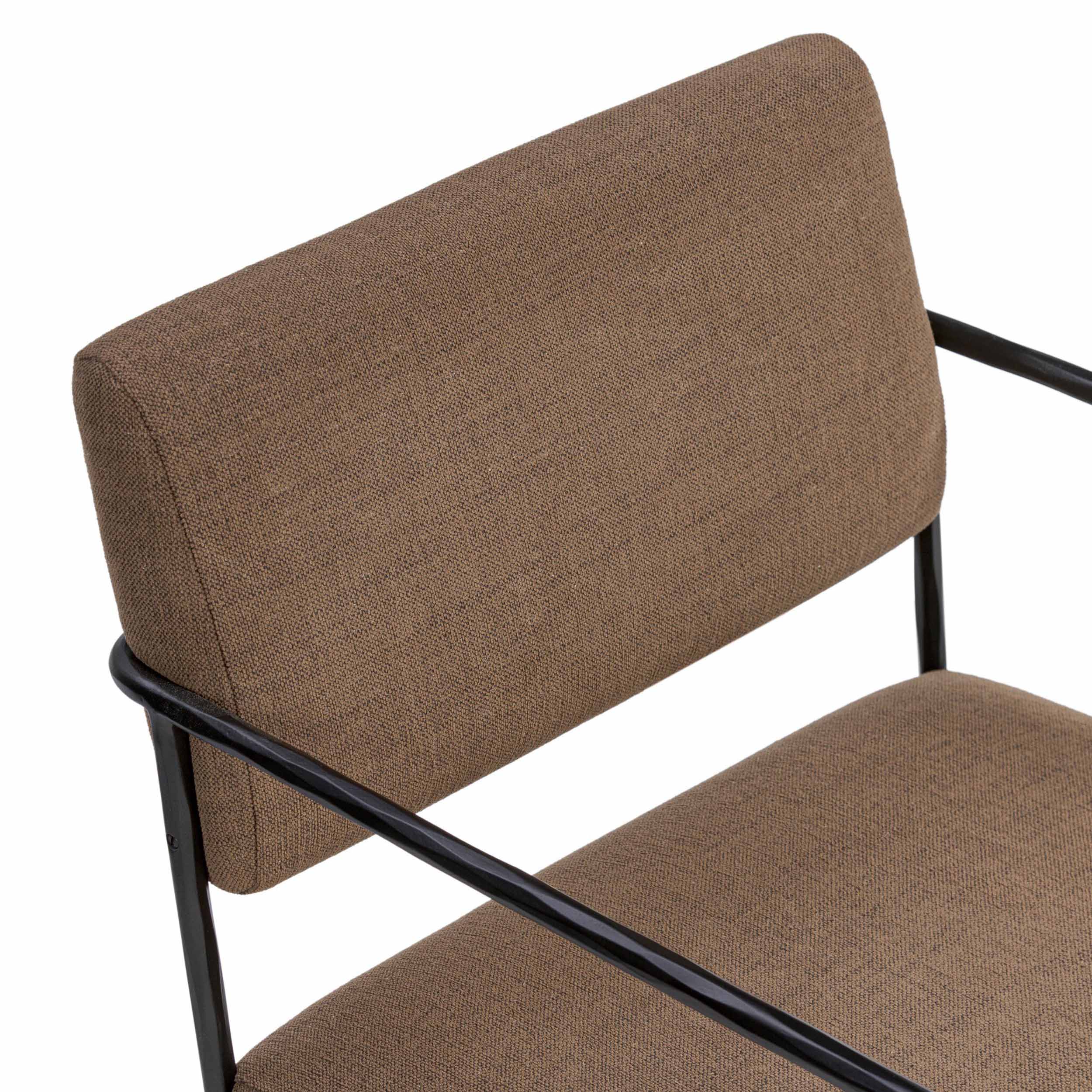 Fenn Dining Chair, Crypton Nomad Mushroom