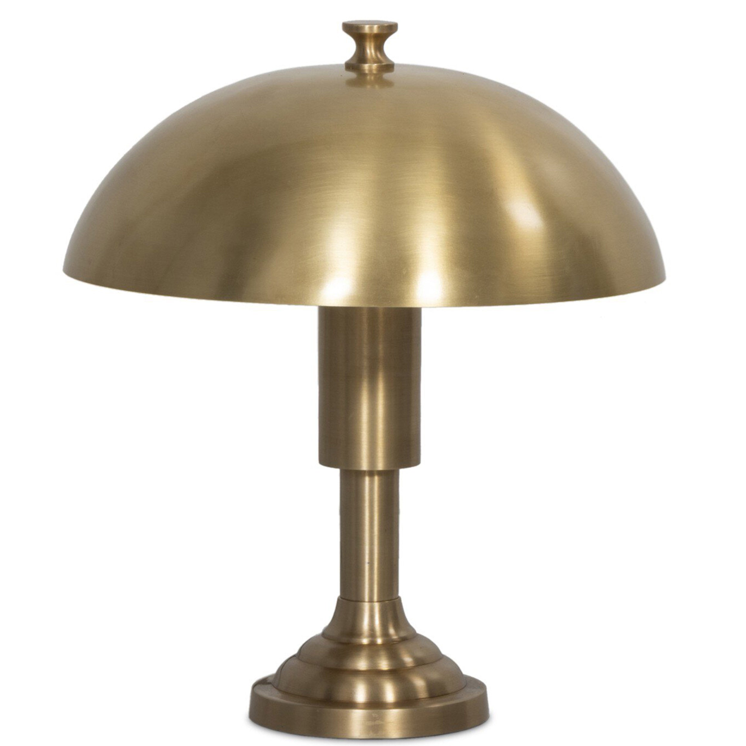 Trieste Table Lamp, Raw Brass