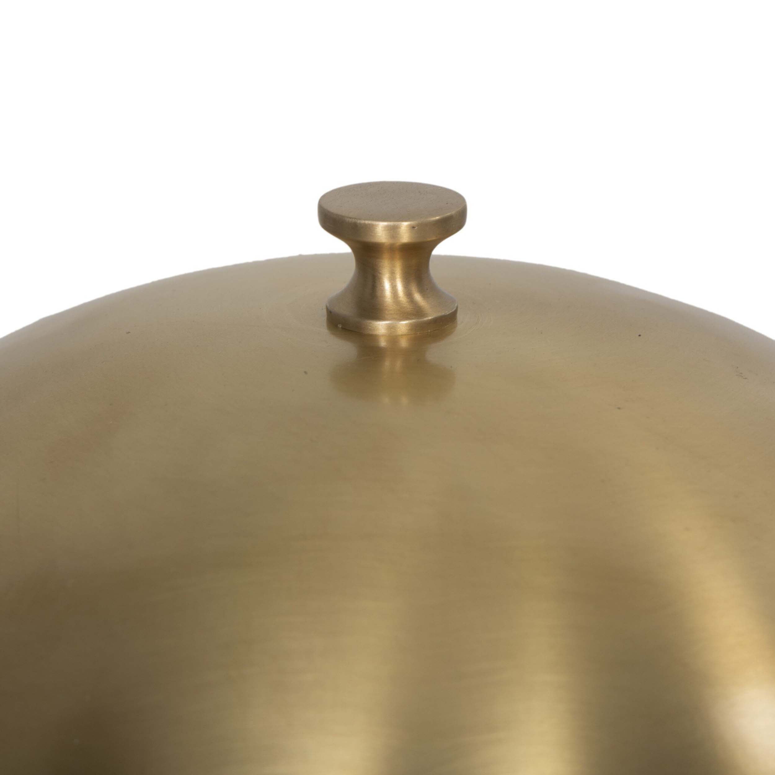 Trieste Table Lamp, Raw Brass