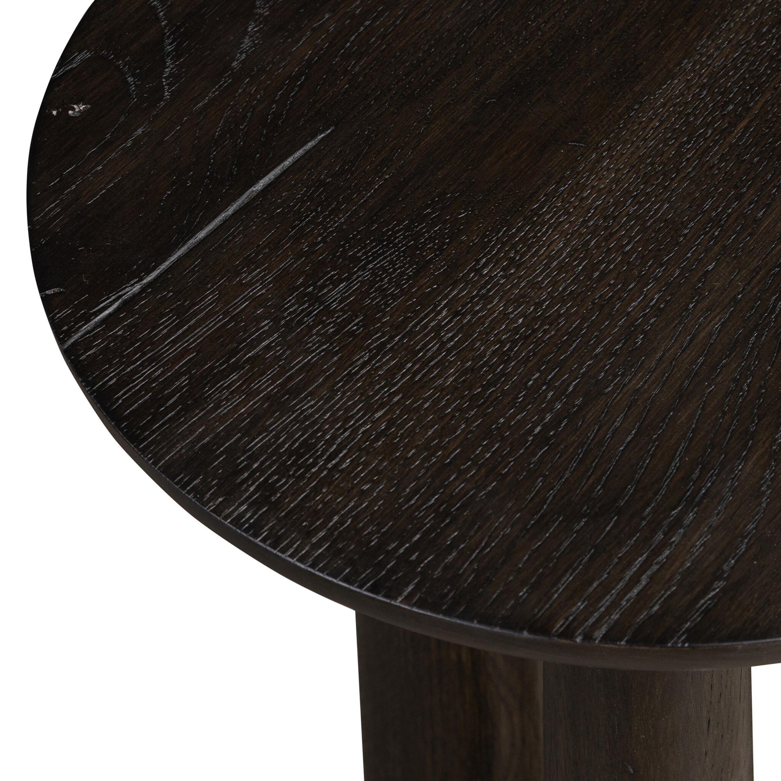 Cooper Nesting End Table, Smoked Black