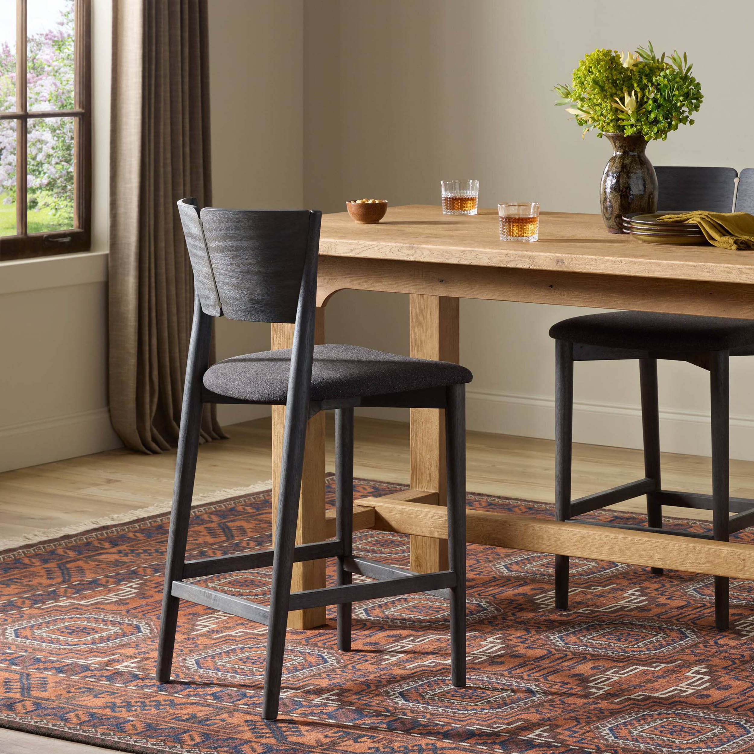 Grady Counter Stool, Antwerp Noir