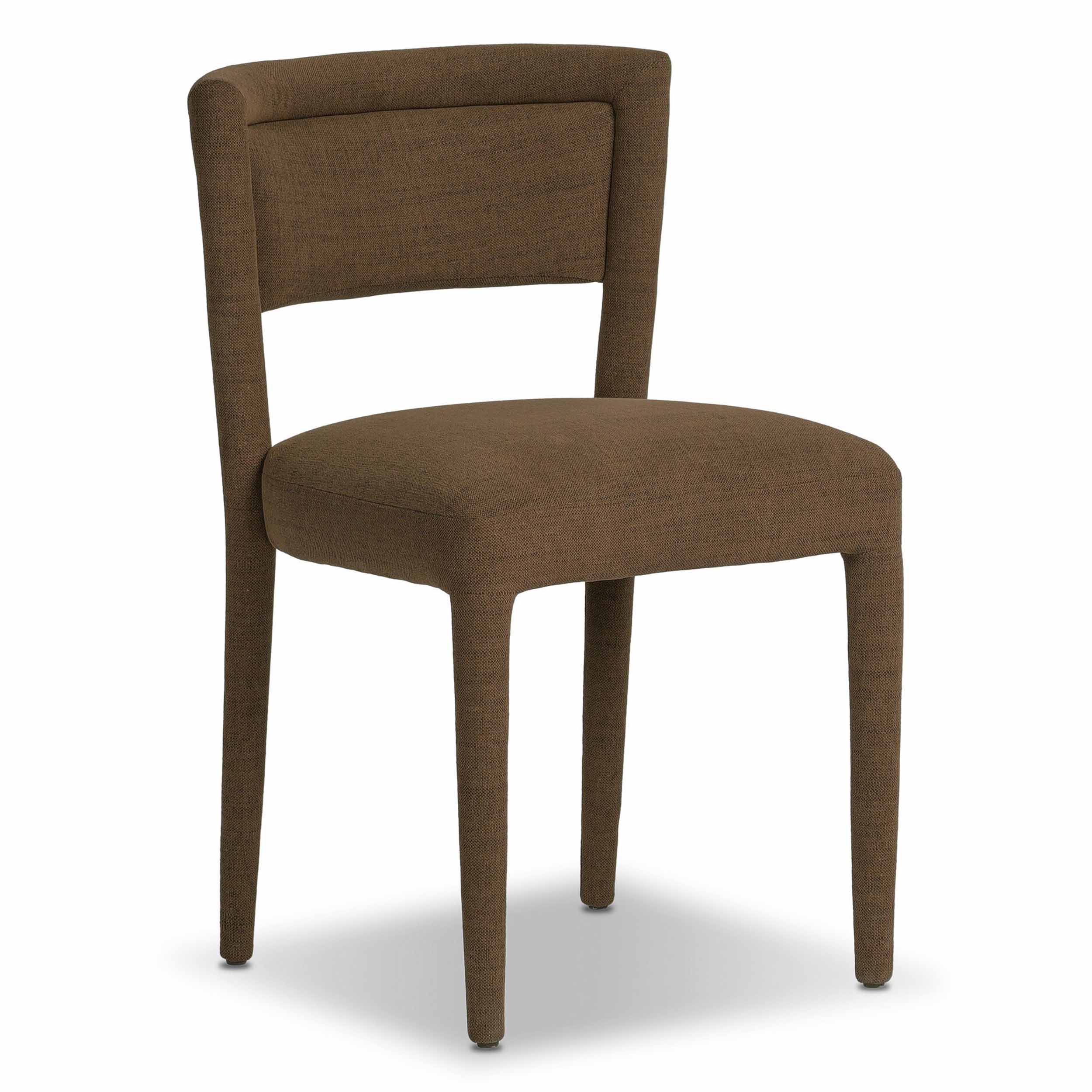 Beverly Dining Chair, Crypton Nomad Mushroom