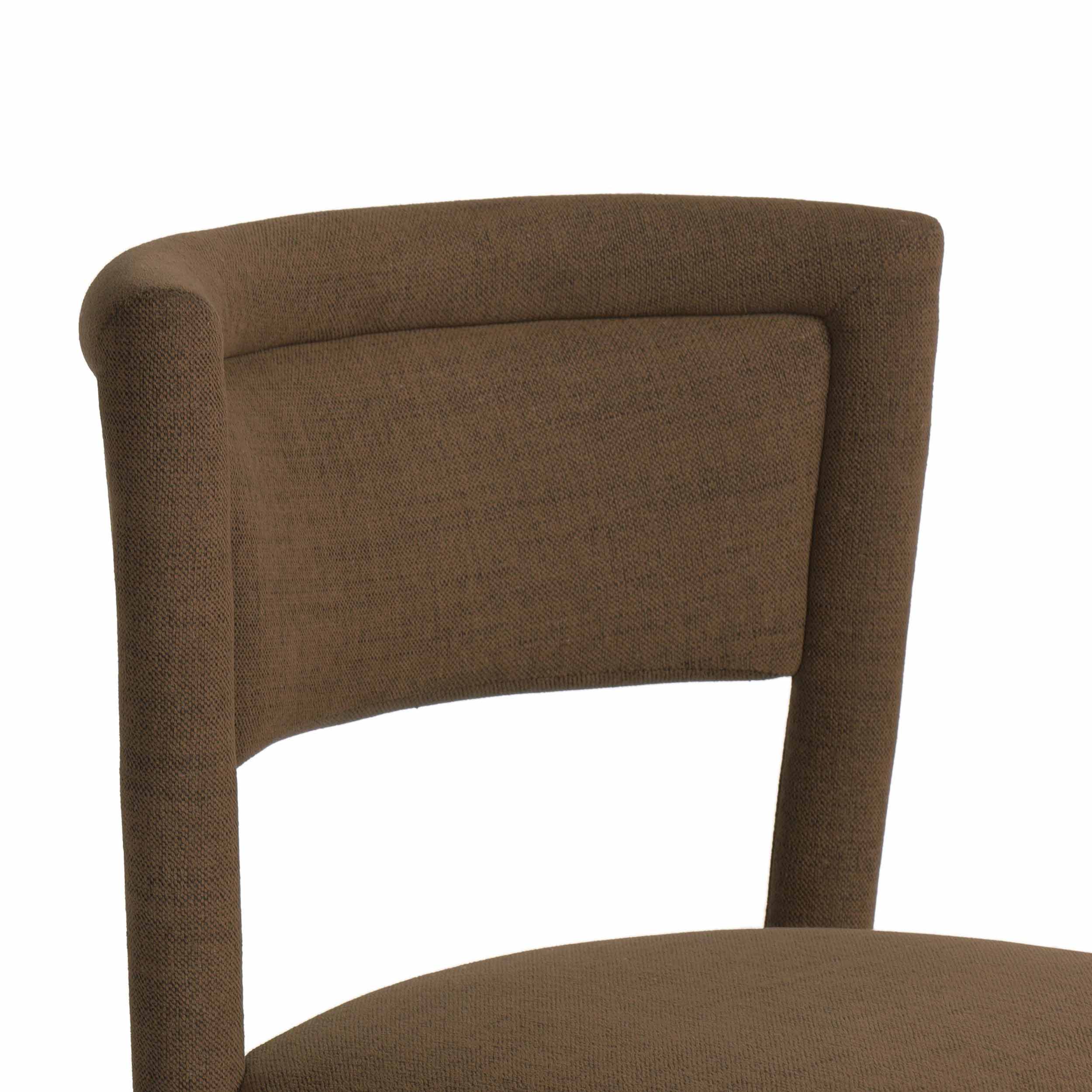 Beverly Dining Chair, Crypton Nomad Mushroom