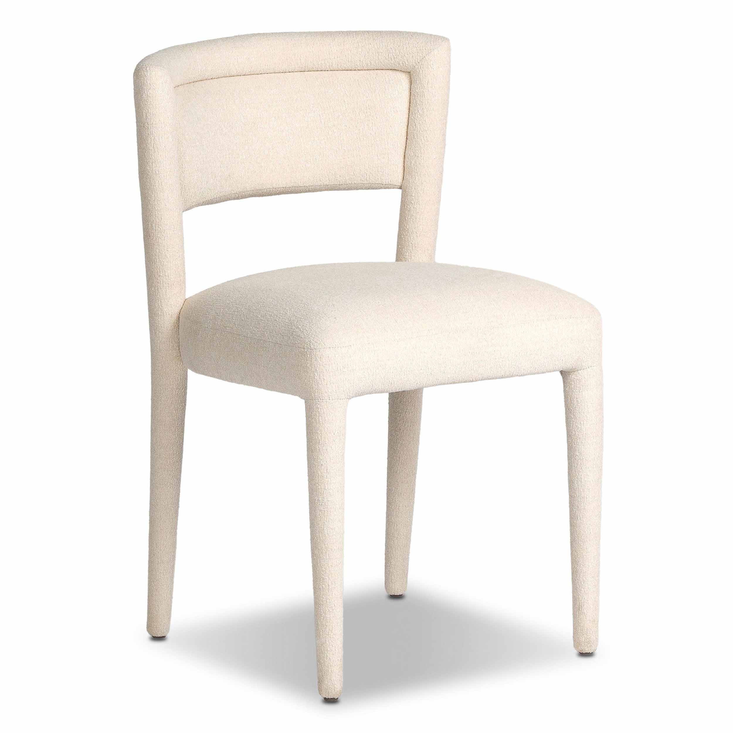Beverly Dining Chair, Crypton Wayfarer Snow