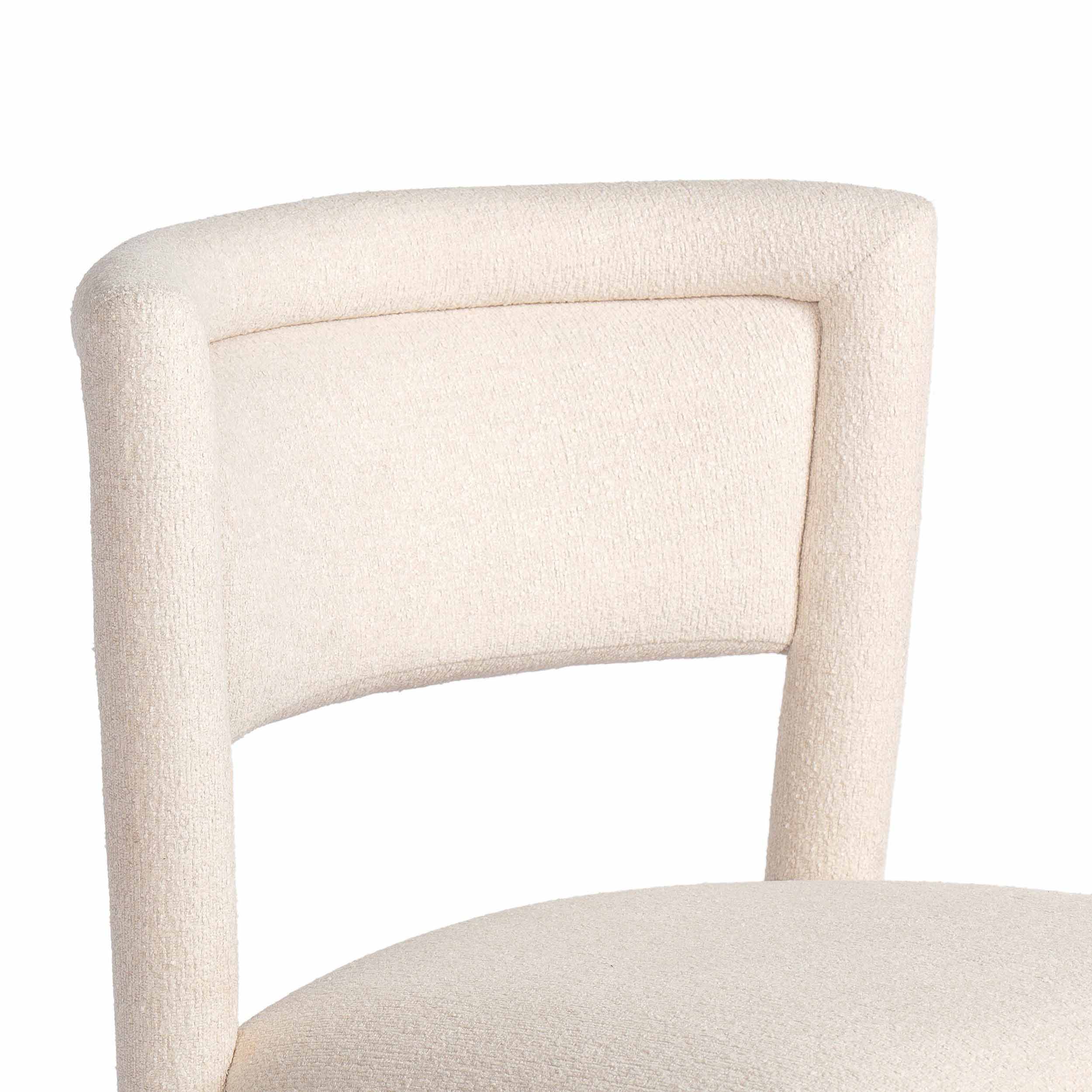 Beverly Dining Chair, Crypton Wayfarer Snow