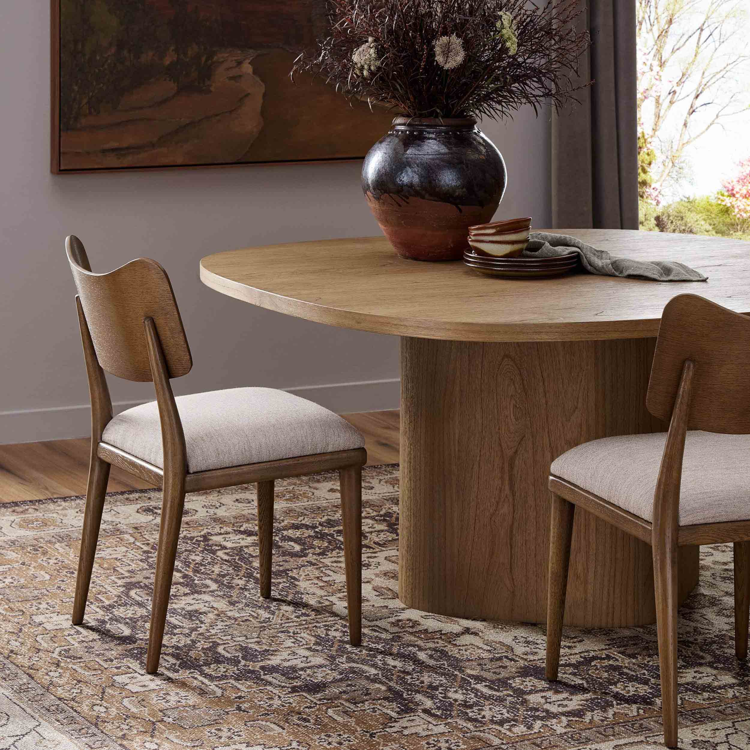 Marley Dining Chair, Alcala Wheat