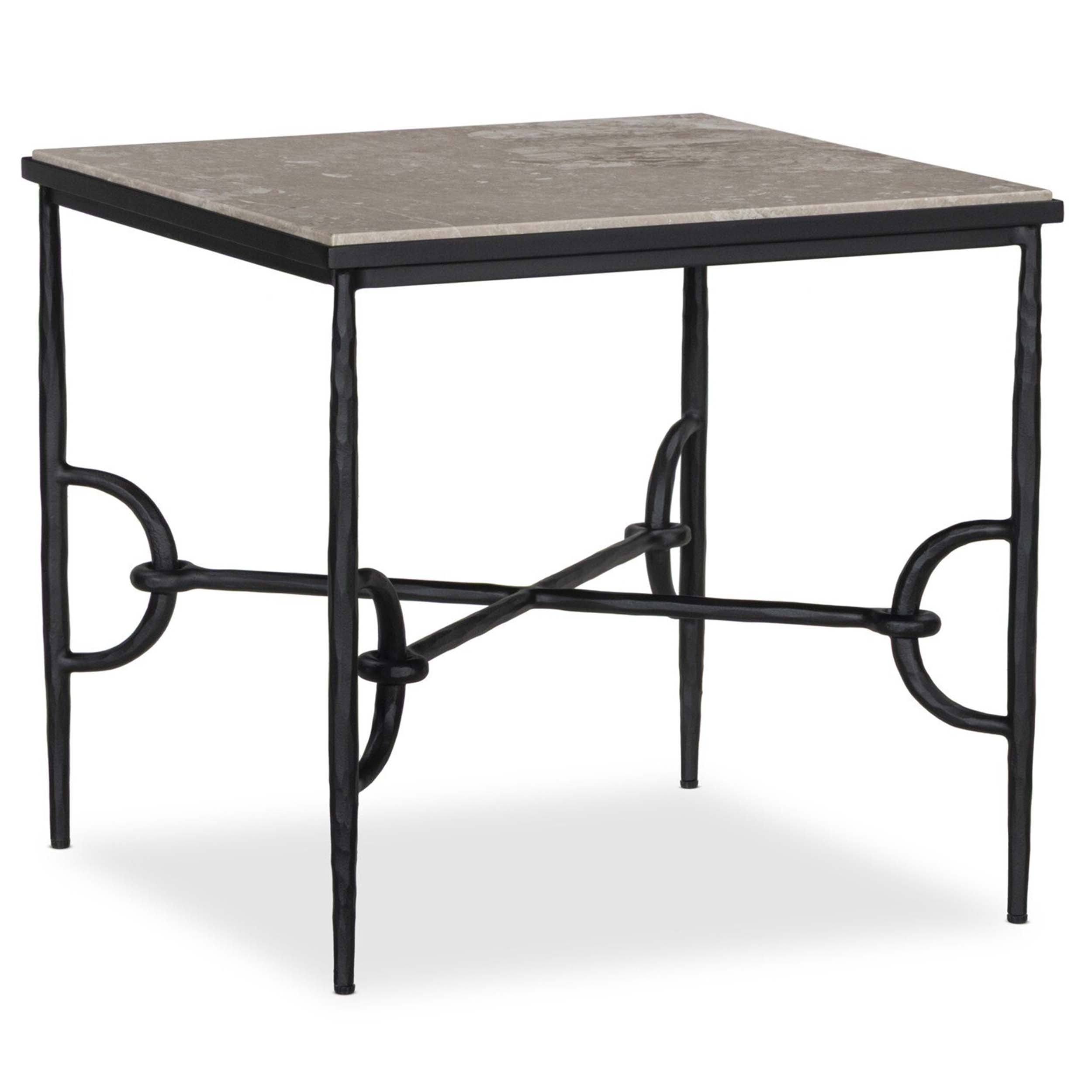 Babylon End Table, Lunar Marble