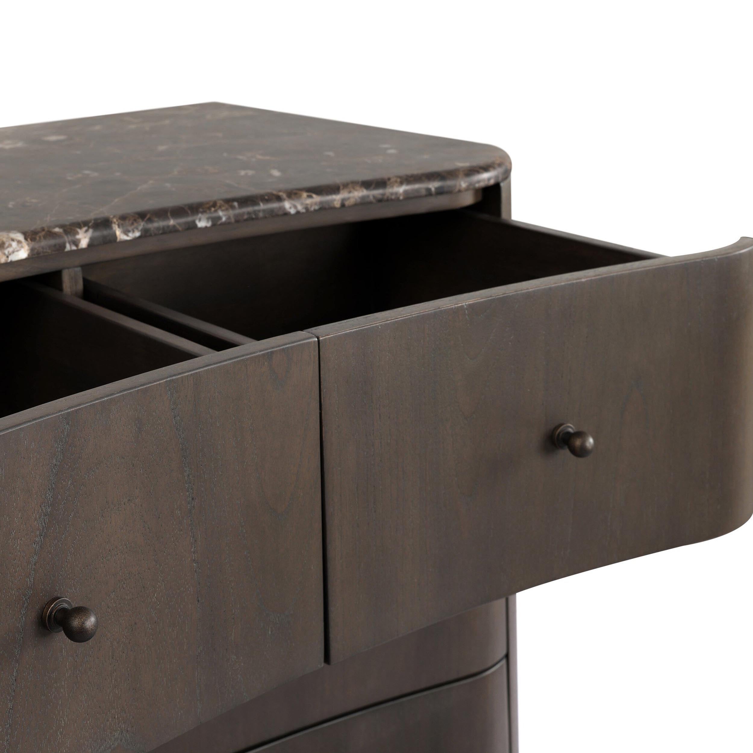 Boa Chest, Espresso Mindi Veneer