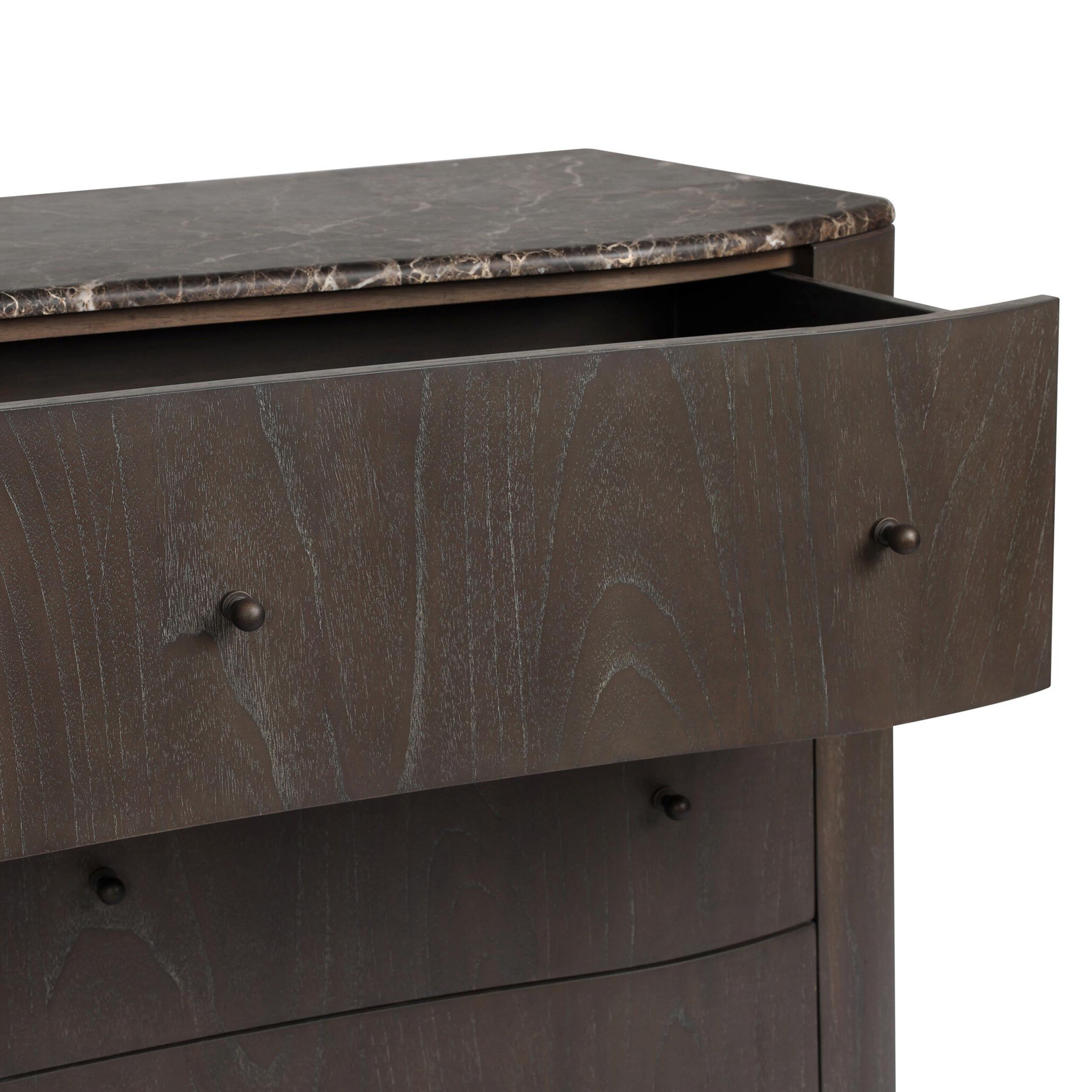 Boa 6 Drawer Dresser, Espresso Mindi Veneer