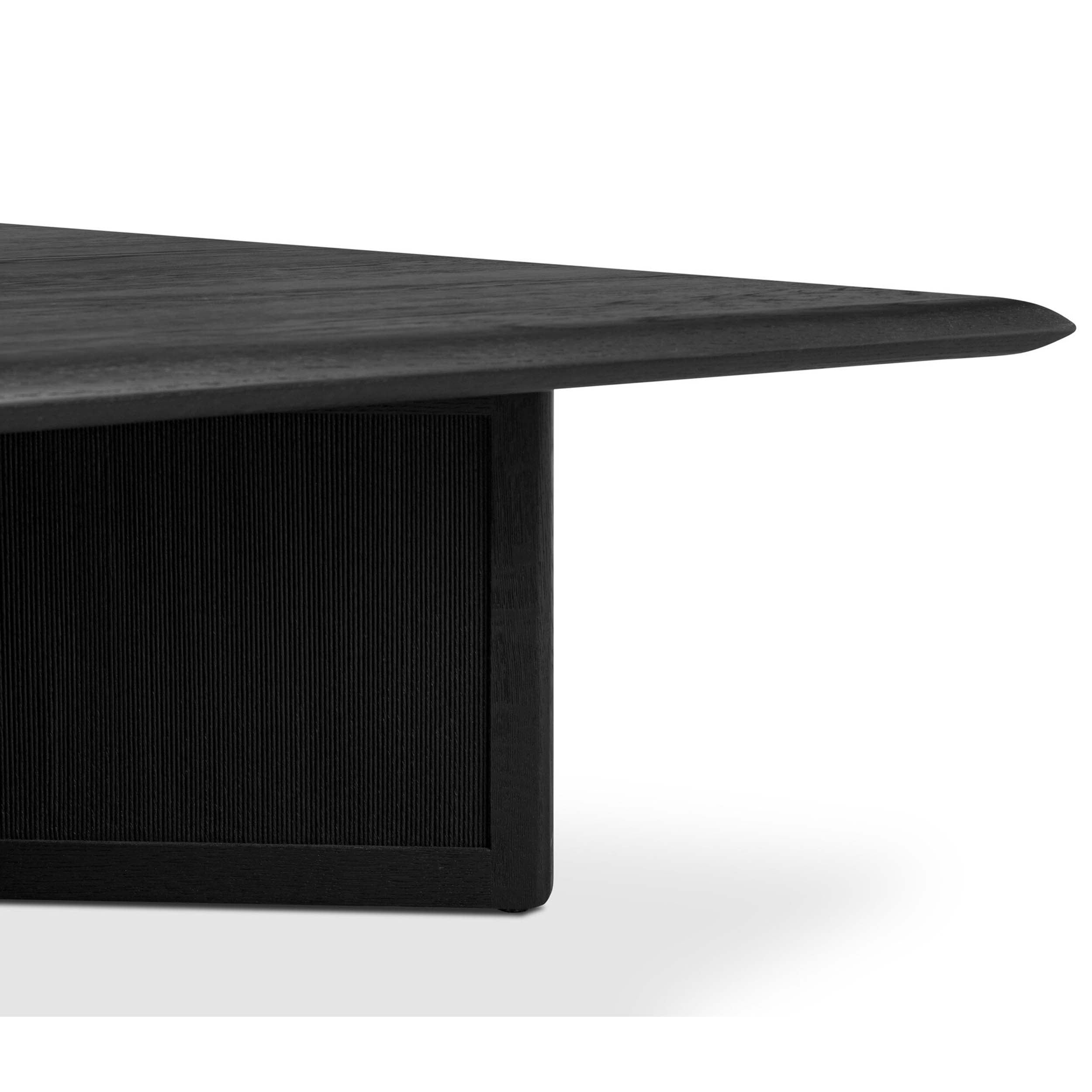 Rosenell Square Coffee Table, Black Oak Veneer