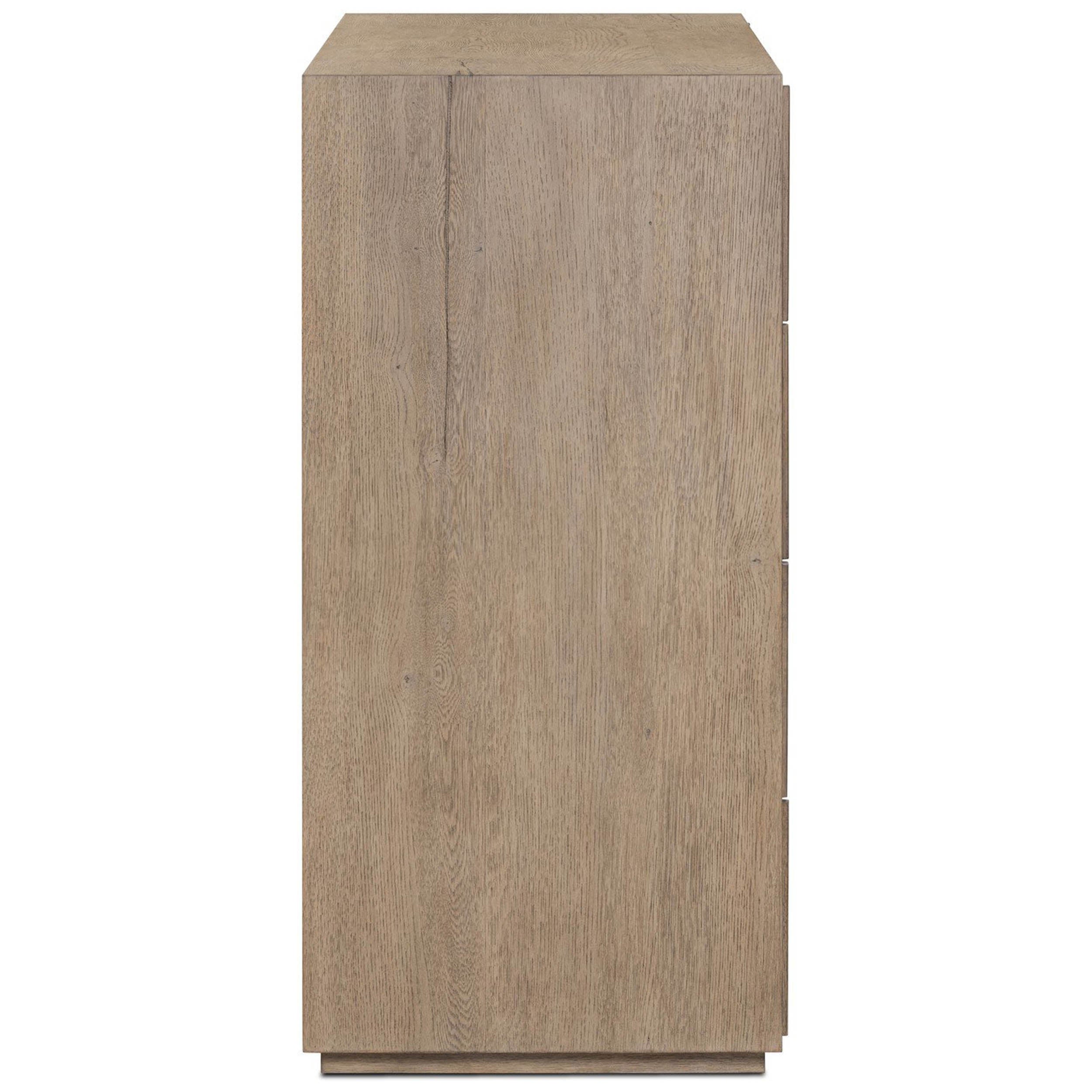Leo 8 Drawer Dresser, Rustic Grey