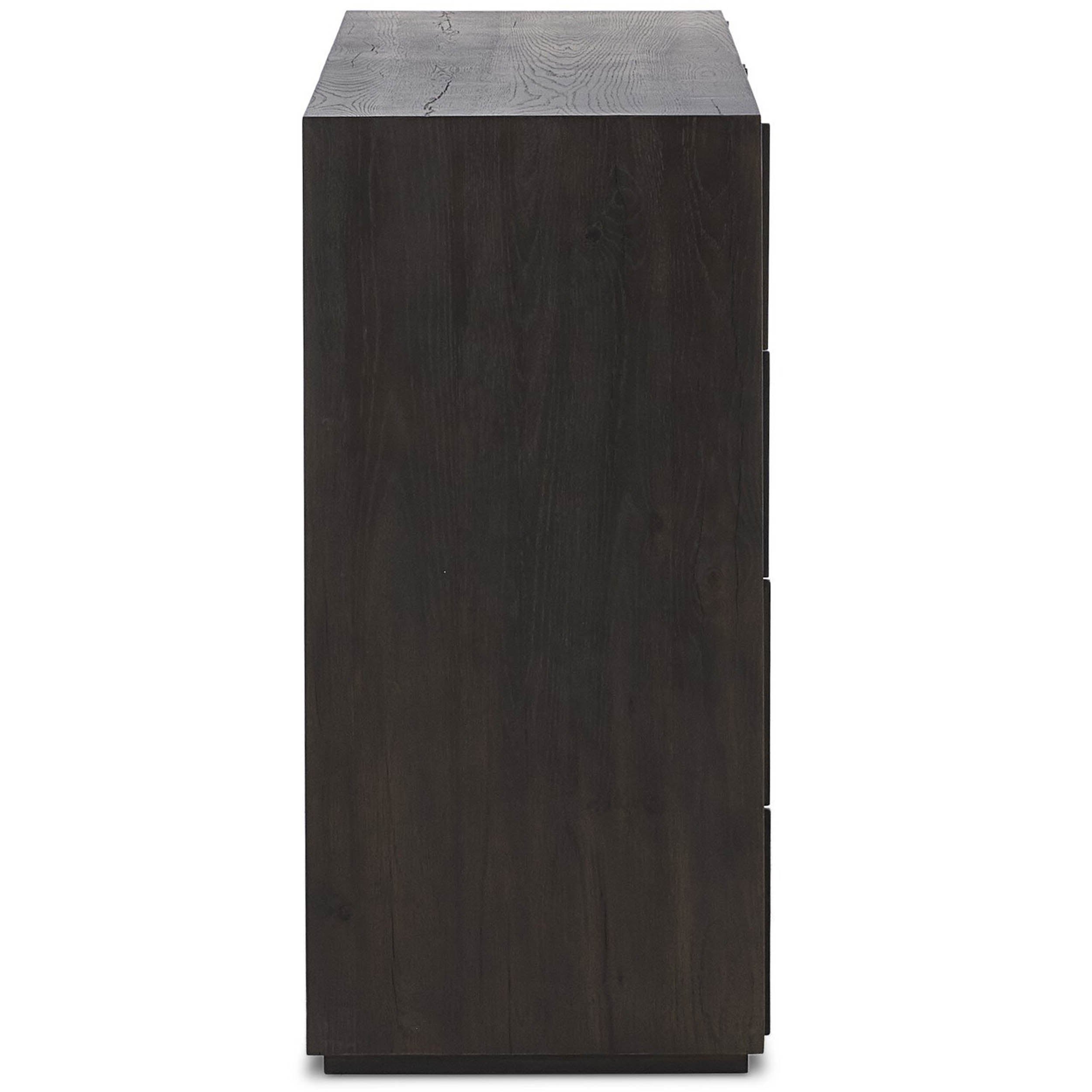 Leo 8 Drawer Dresser, Smoked Black