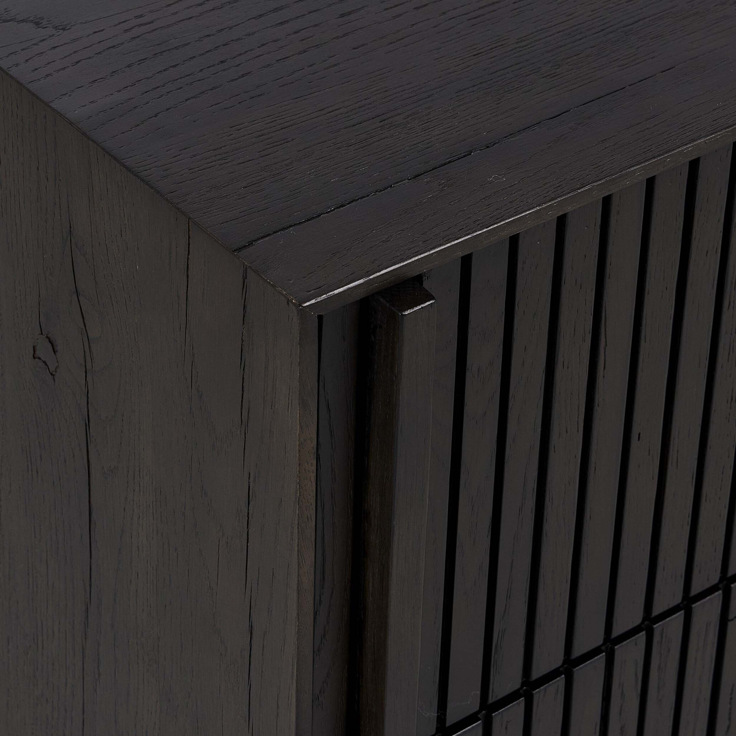 Leo 8 Drawer Dresser, Smoked Black