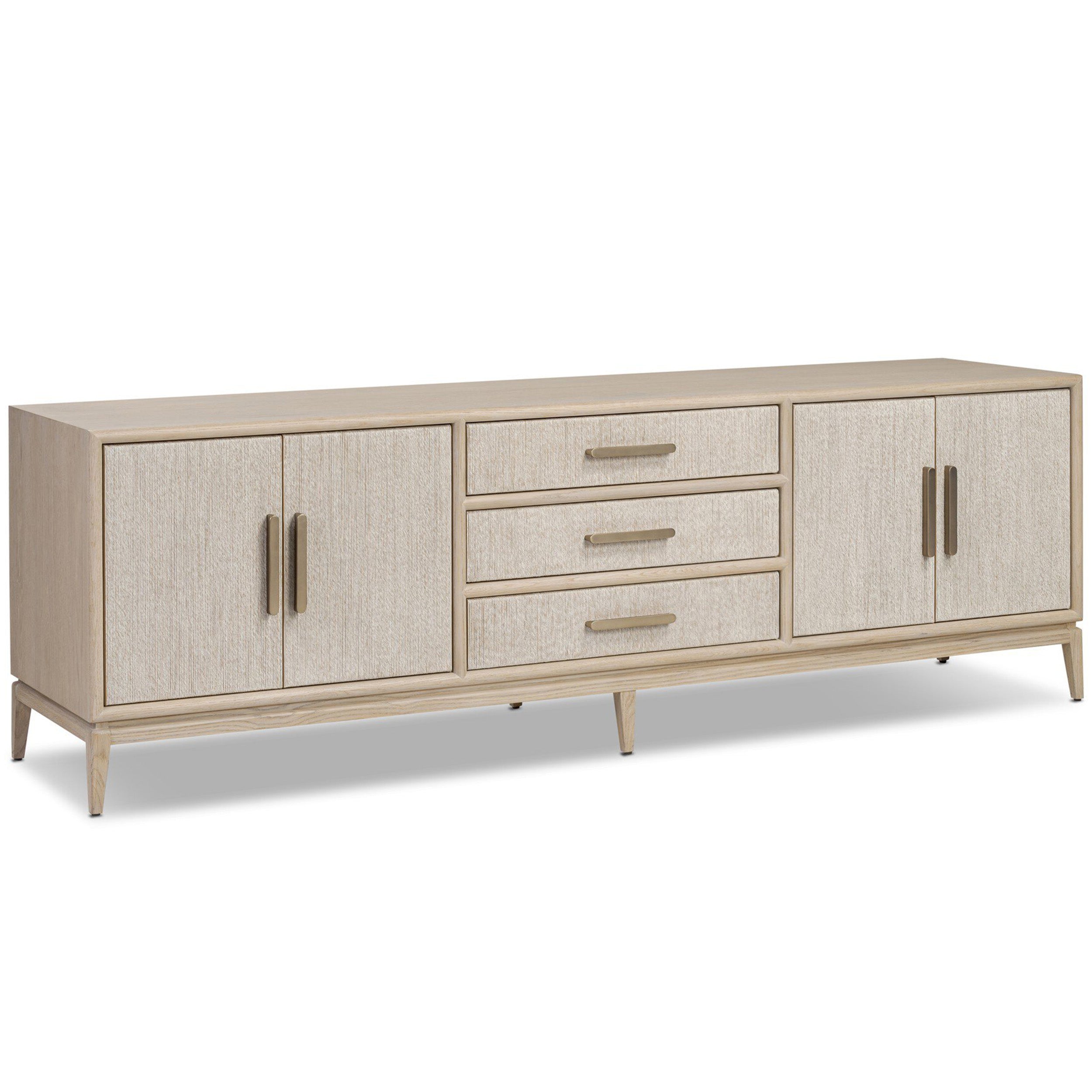 Rosenell Media Console, Natural Paper Cord