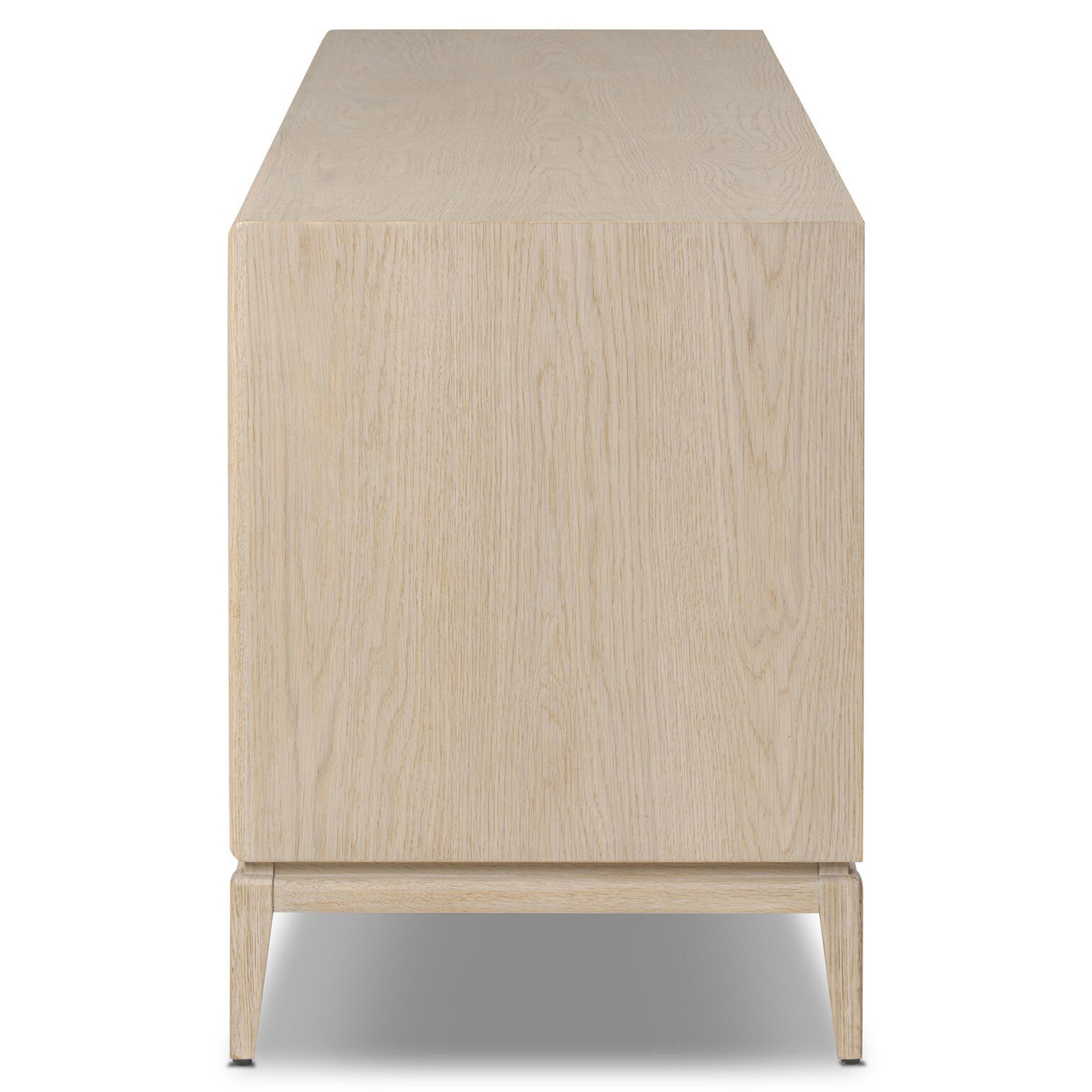 Rosenell Media Console, Natural Paper Cord
