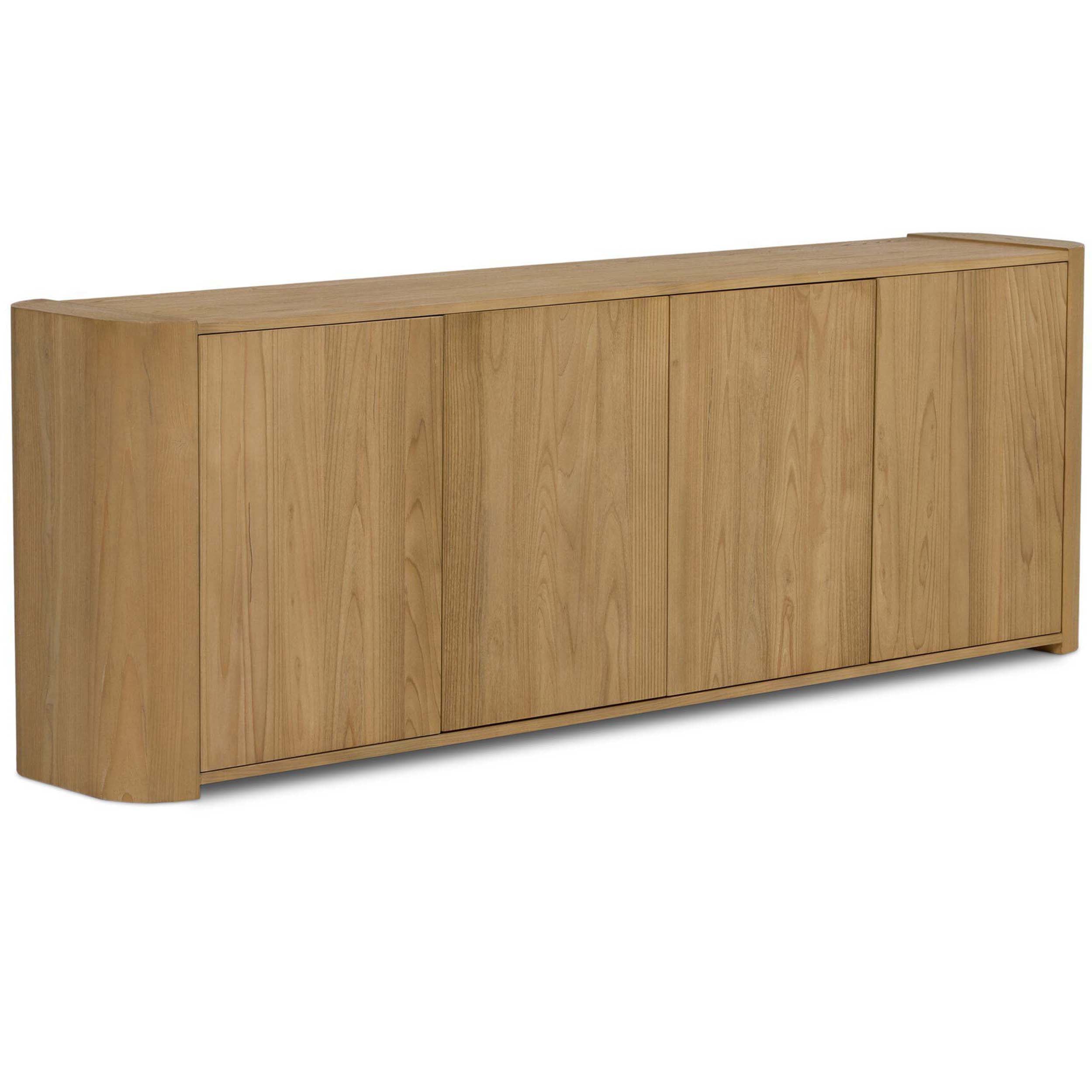 Radius Sideboard, Light Blonde Sungkai Veneer