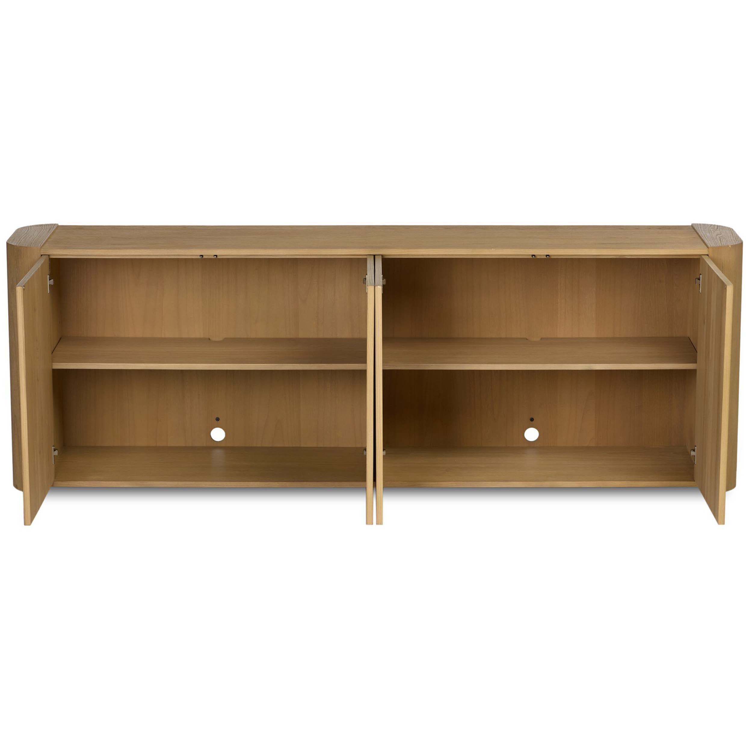 Radius Sideboard, Light Blonde Sungkai Veneer