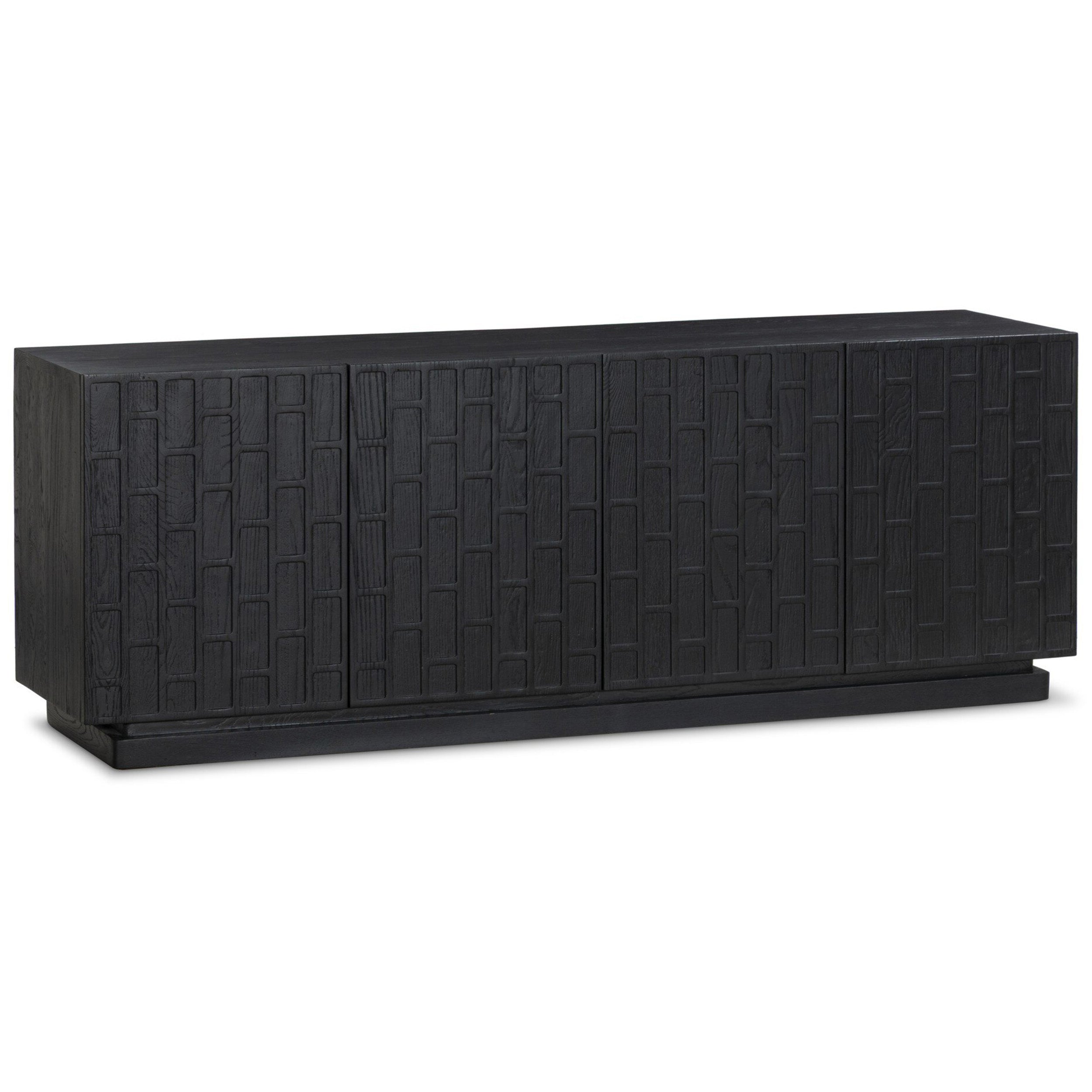 Asbury Media Console, Black Oak