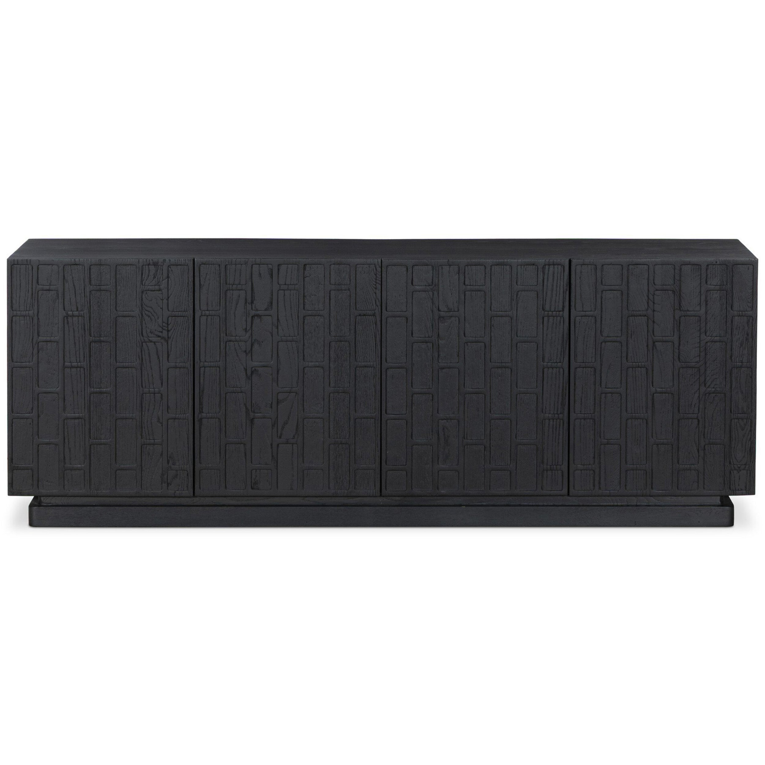 Asbury Media Console, Black Oak