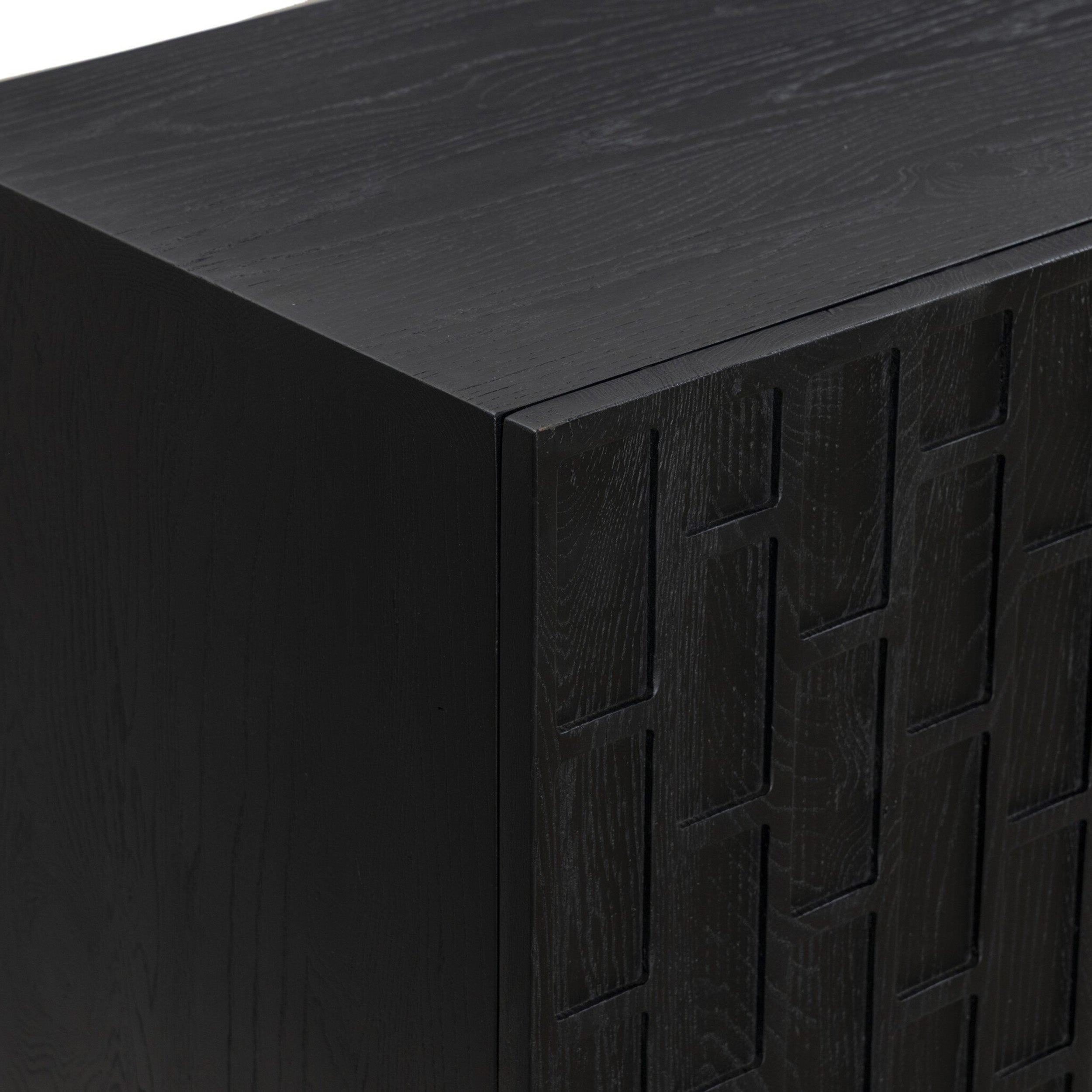 Asbury Media Console, Black Oak