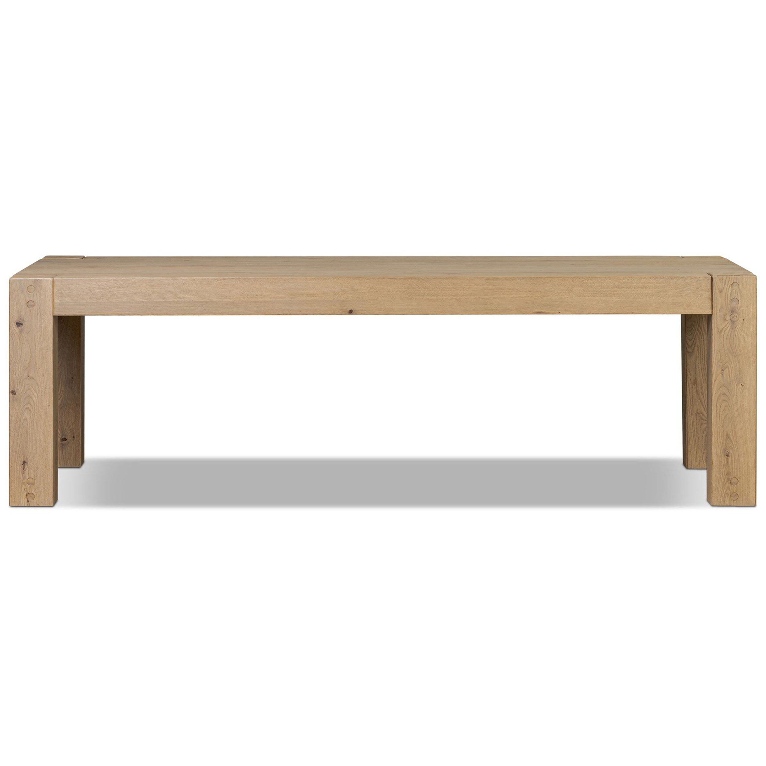 Emmer Dining Table, Aged Smoked Oak