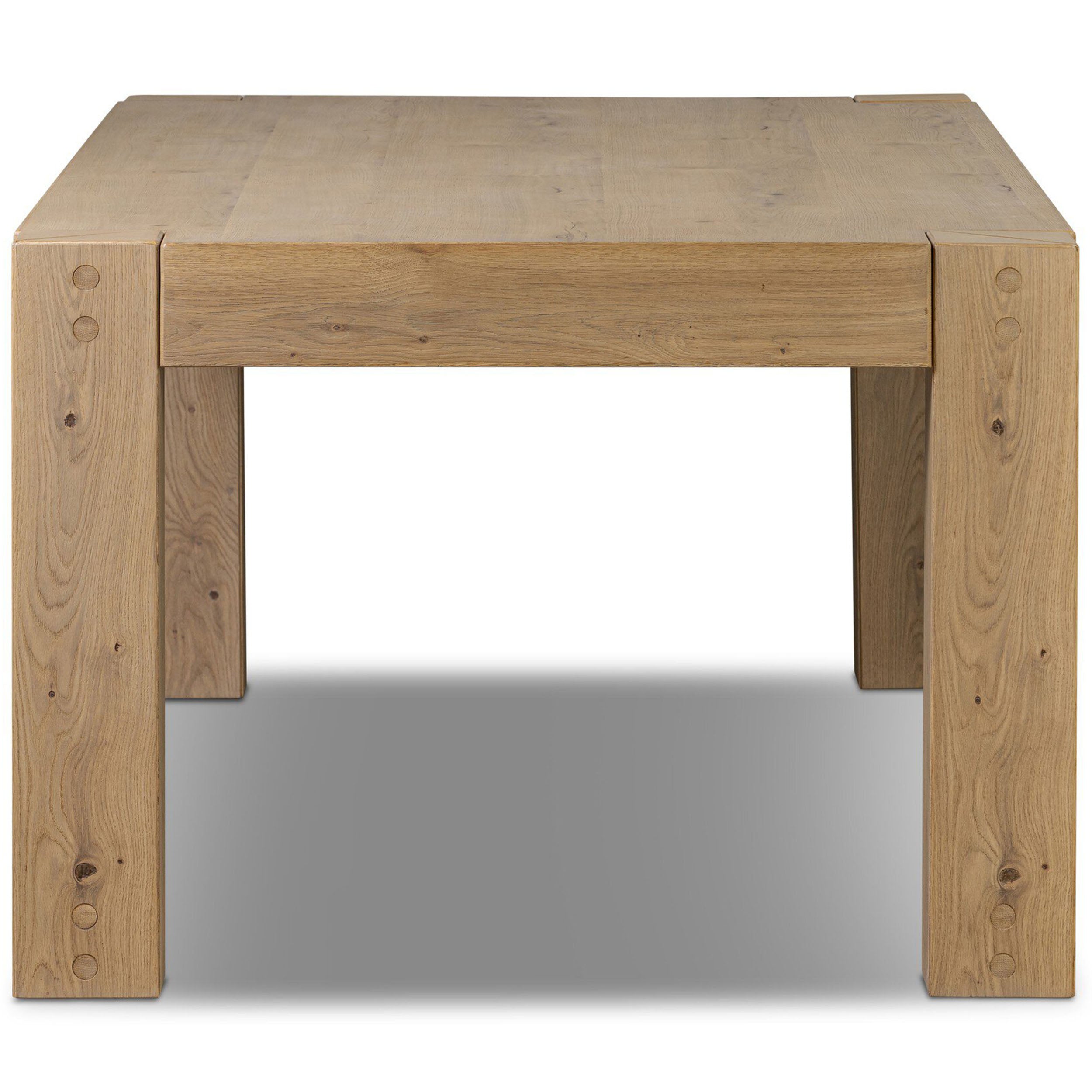 Emmer Dining Table, Aged Smoked Oak