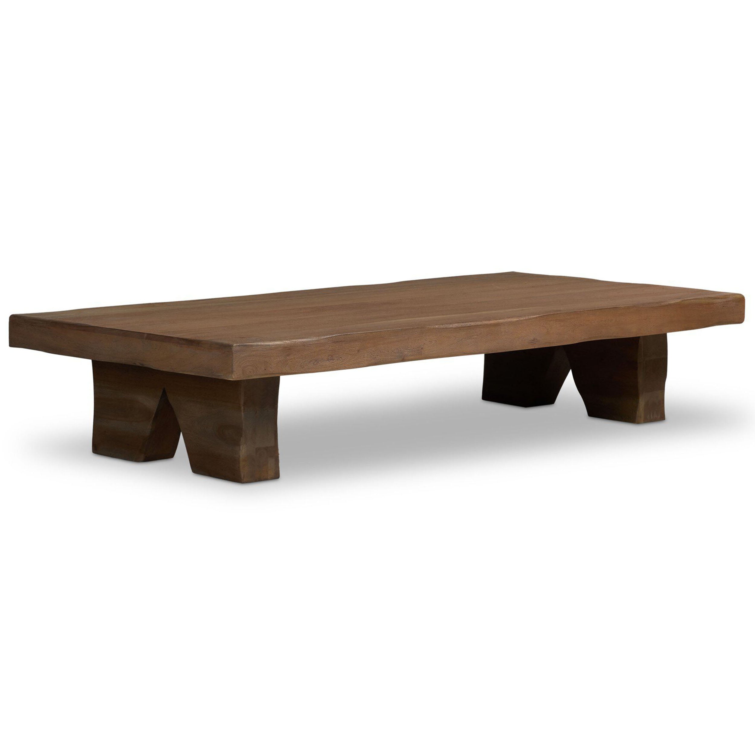 Reid Coffee Table, Medium Brown Acacia