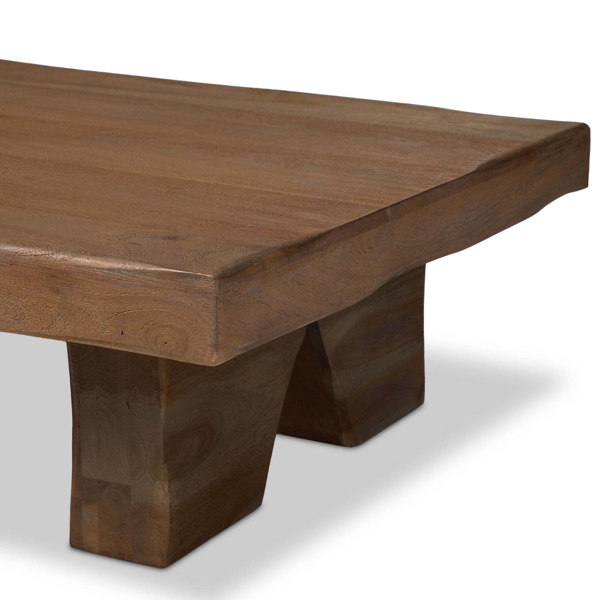 Reid Coffee Table, Medium Brown Acacia